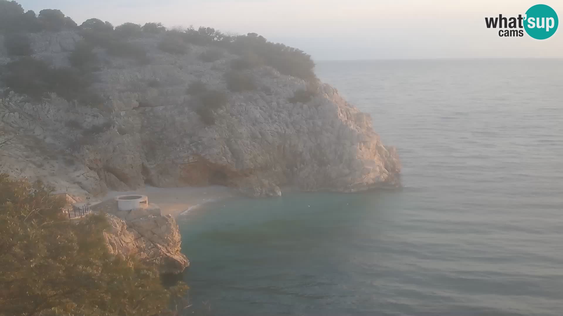 Webcam Brseč Strand – Mošćenička Draga – Kroatien