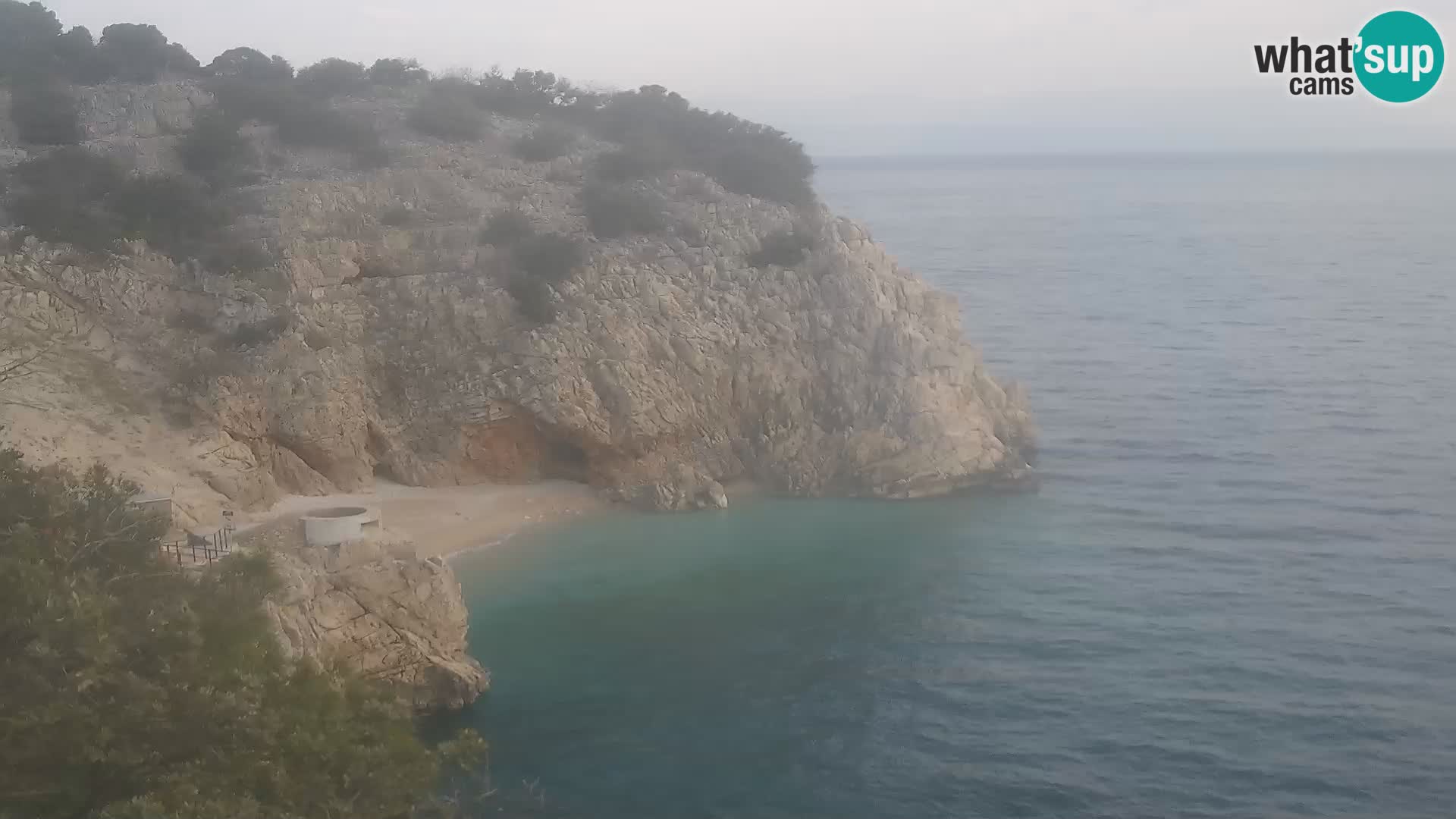 Webcam Bersezio spiaggia – Draga di Moschiena – Croazia