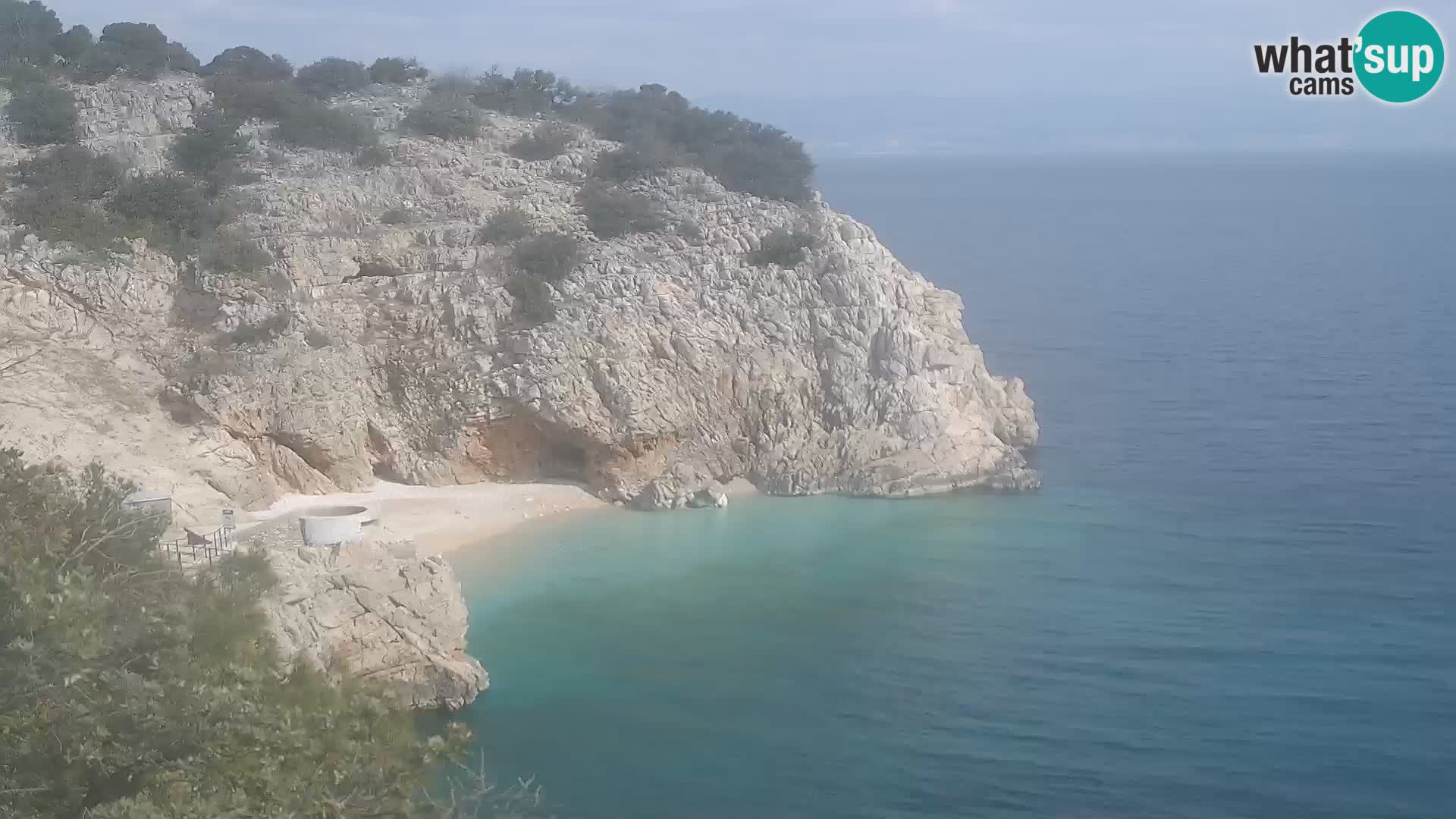 Webcam Brseč beach – Mošćenička Draga – Croatia
