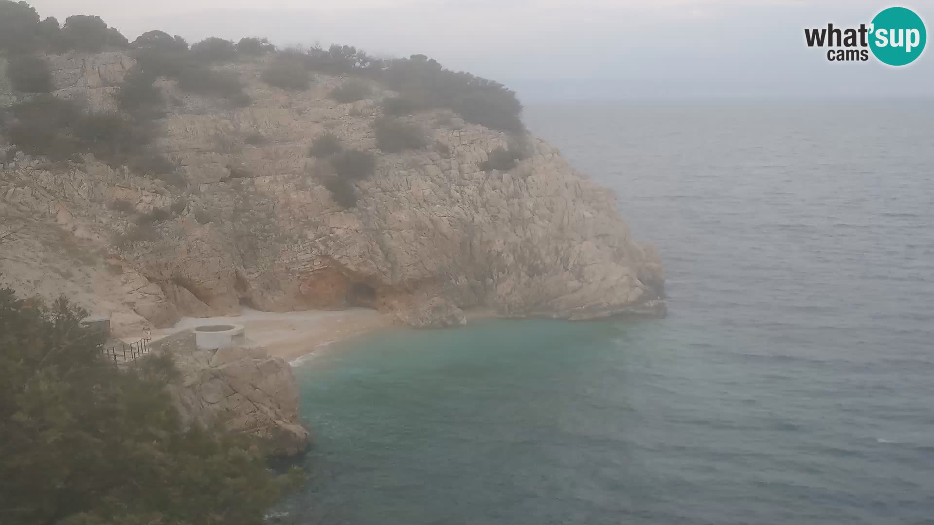 Webcam Bersezio spiaggia – Draga di Moschiena – Croazia