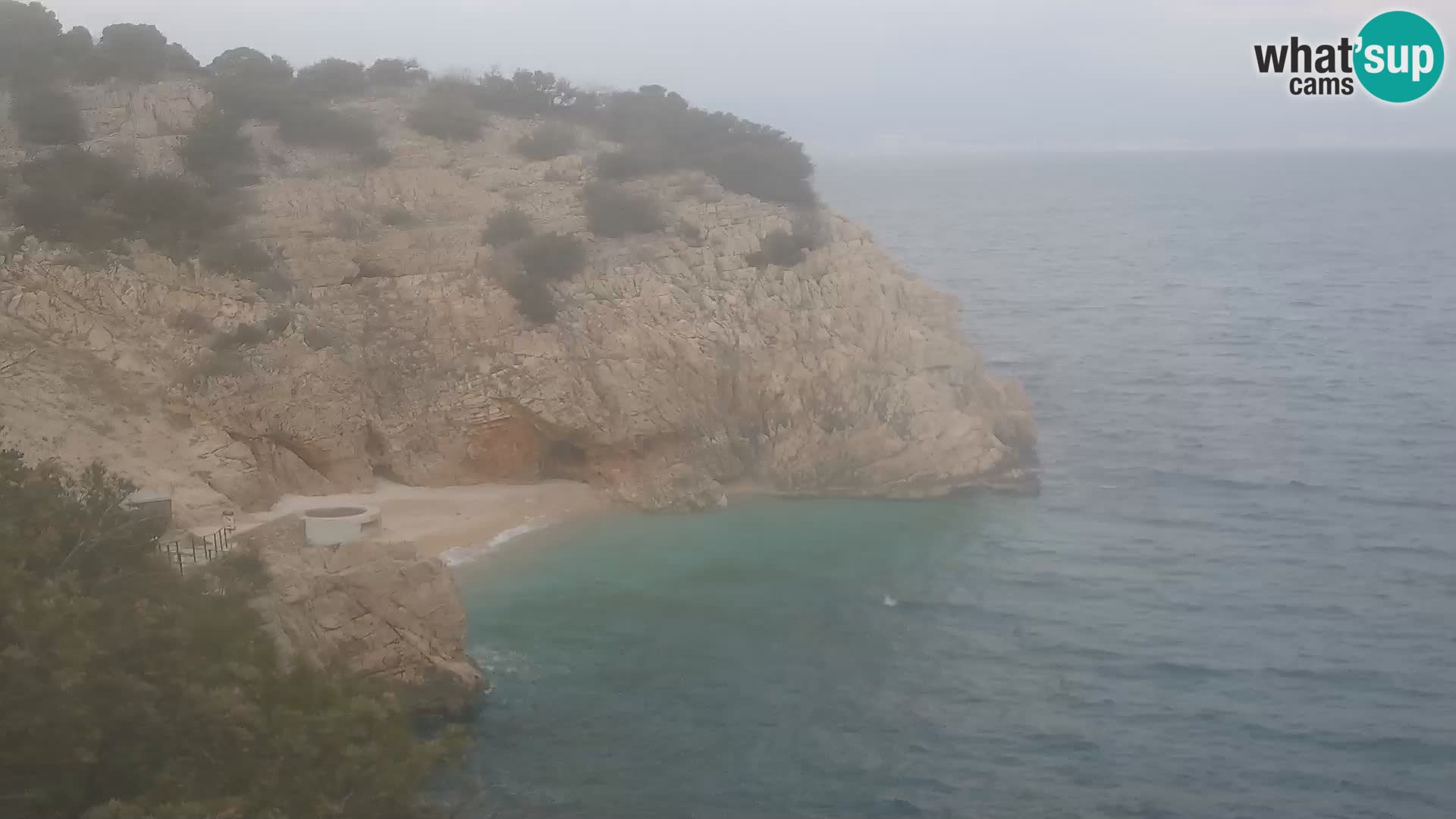 Webcam Bersezio spiaggia – Draga di Moschiena – Croazia