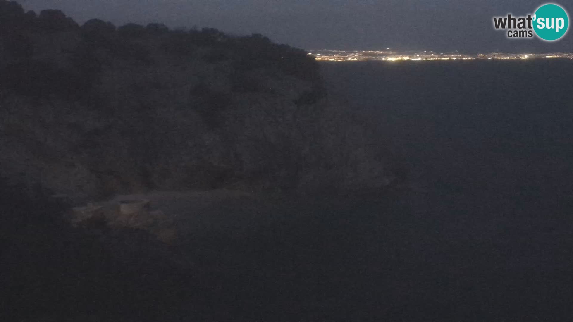 Webcam plage Brseč à Mošćenička Draga, Croatie