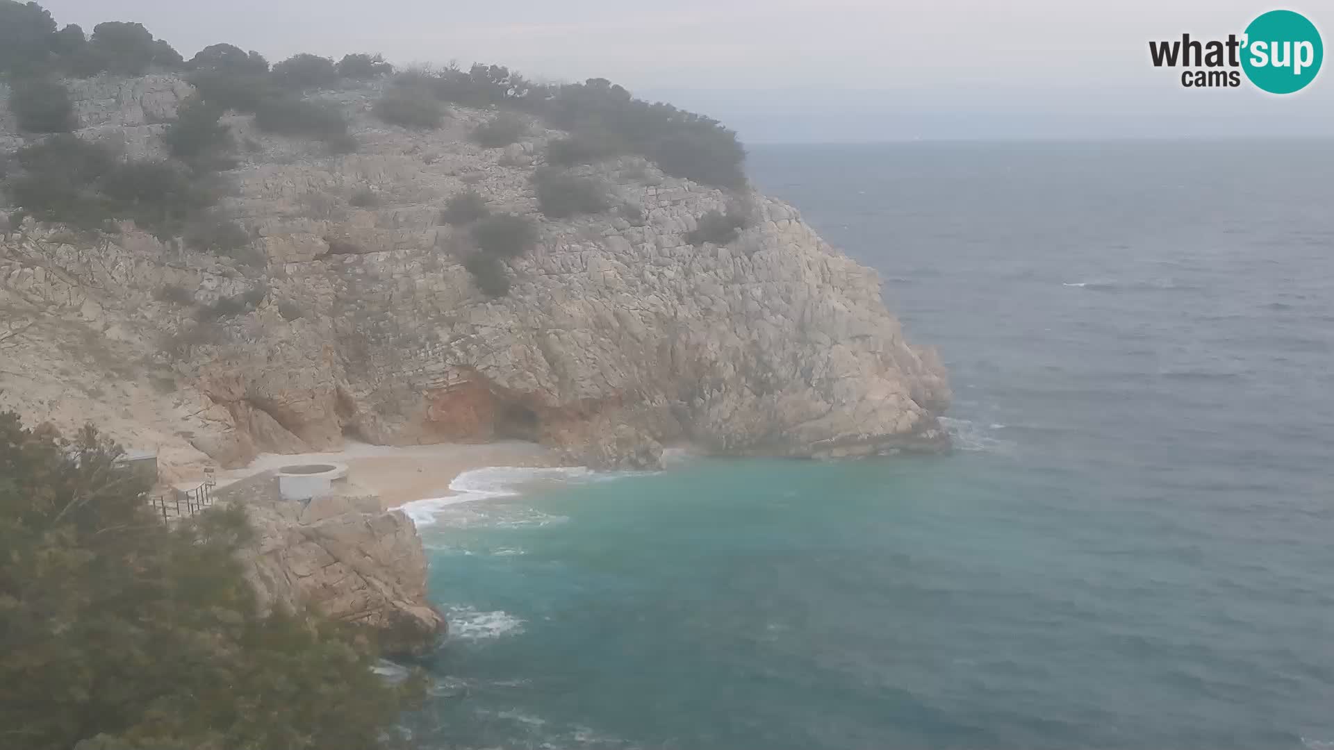 Webcam Brseč Strand – Mošćenička Draga – Kroatien