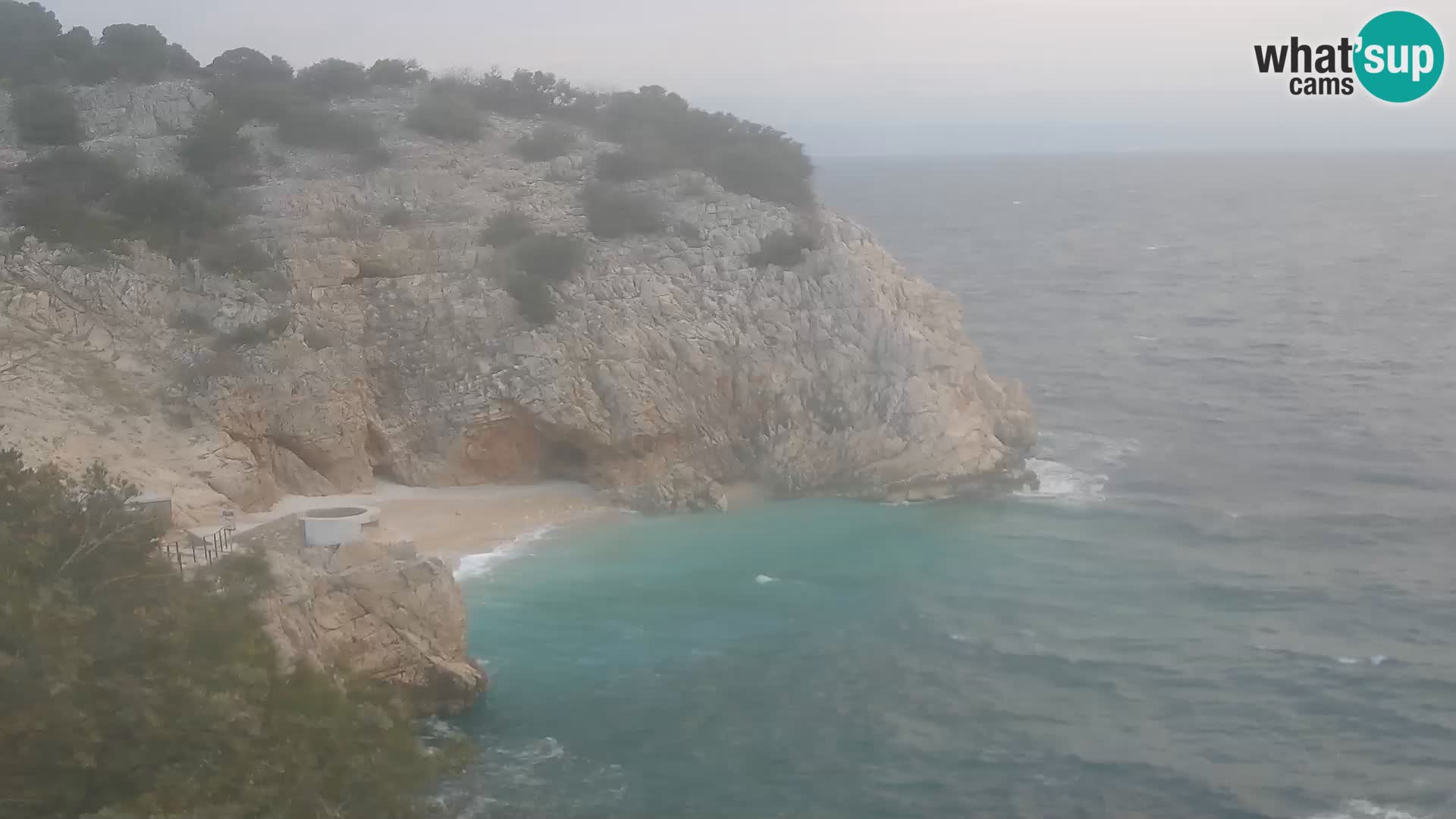 Webcam Brseč Strand – Mošćenička Draga – Kroatien