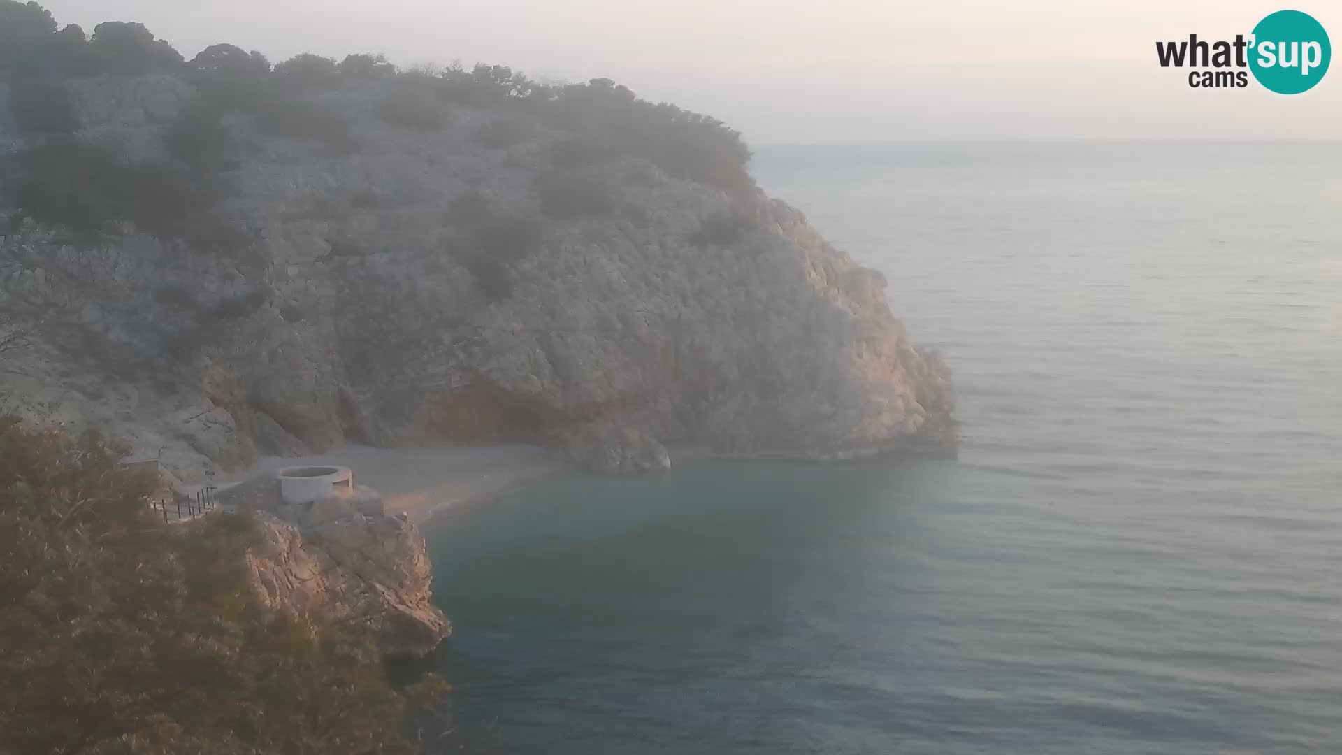 Webcam Brseč Strand – Mošćenička Draga – Kroatien