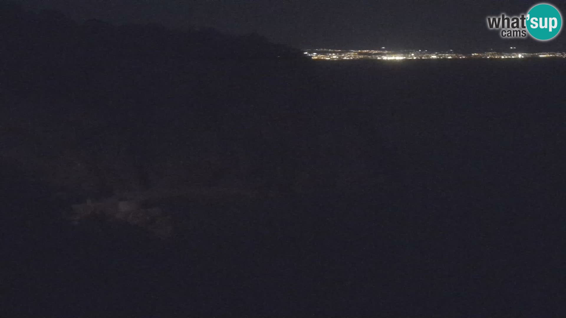 Webcam plage Brseč à Mošćenička Draga, Croatie