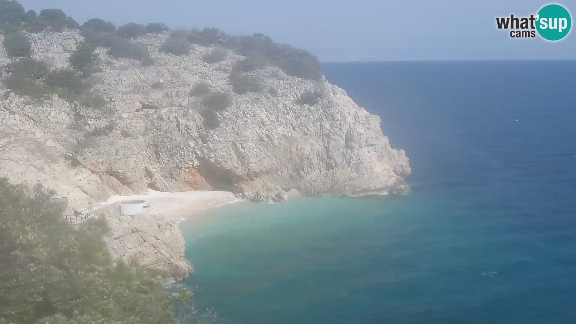 Webcam Brseč Strand – Mošćenička Draga – Kroatien