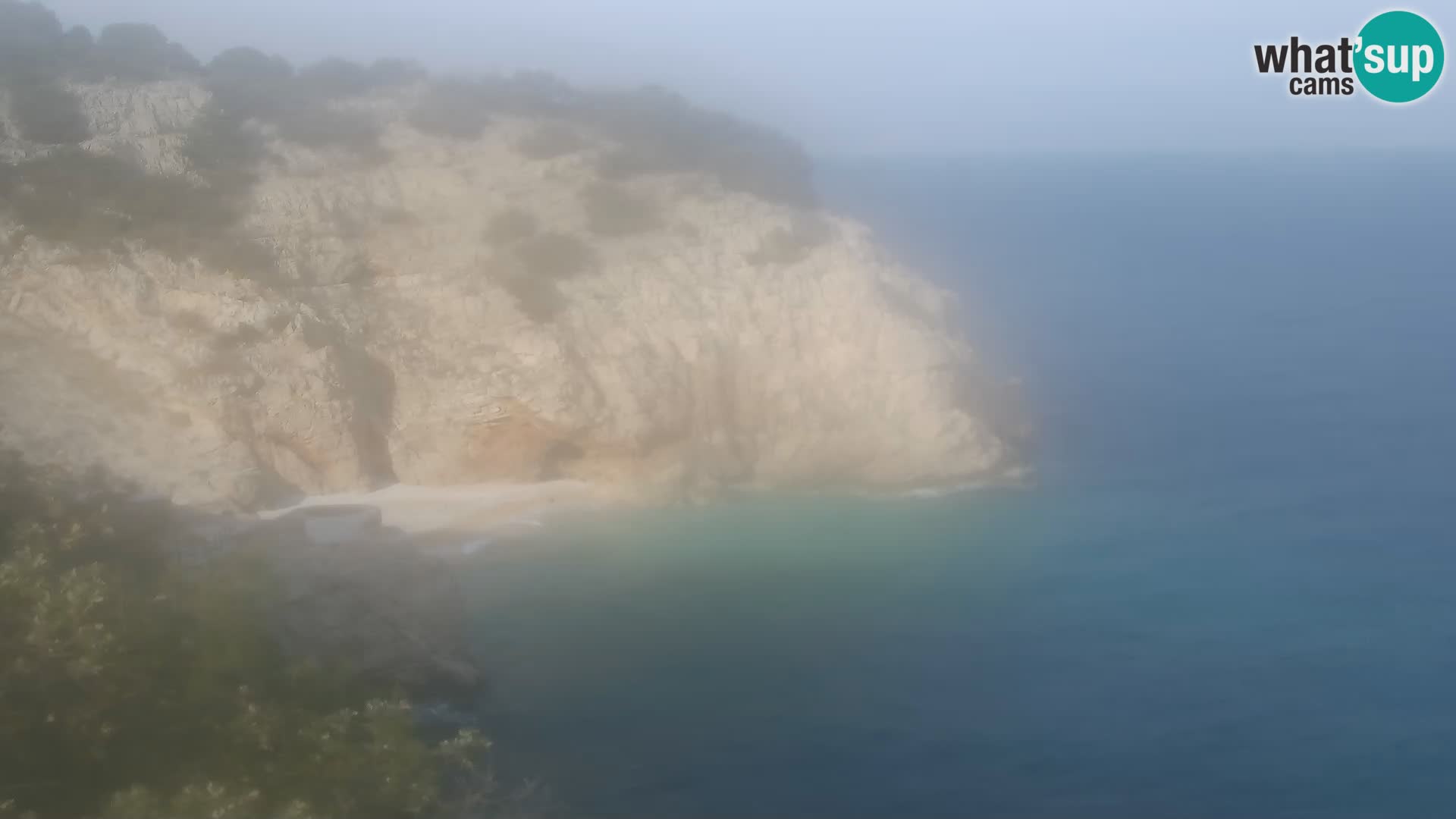 Webcam Brseč beach – Mošćenička Draga – Croatia