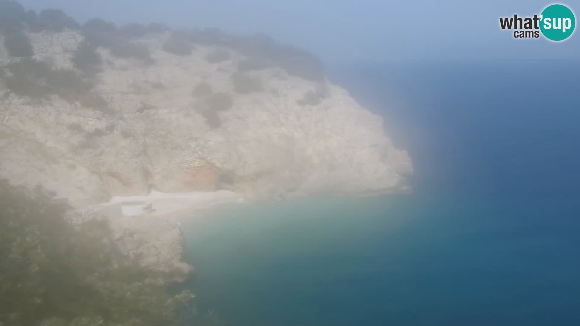 Webcam Brseč Strand – Mošćenička Draga – Kroatien