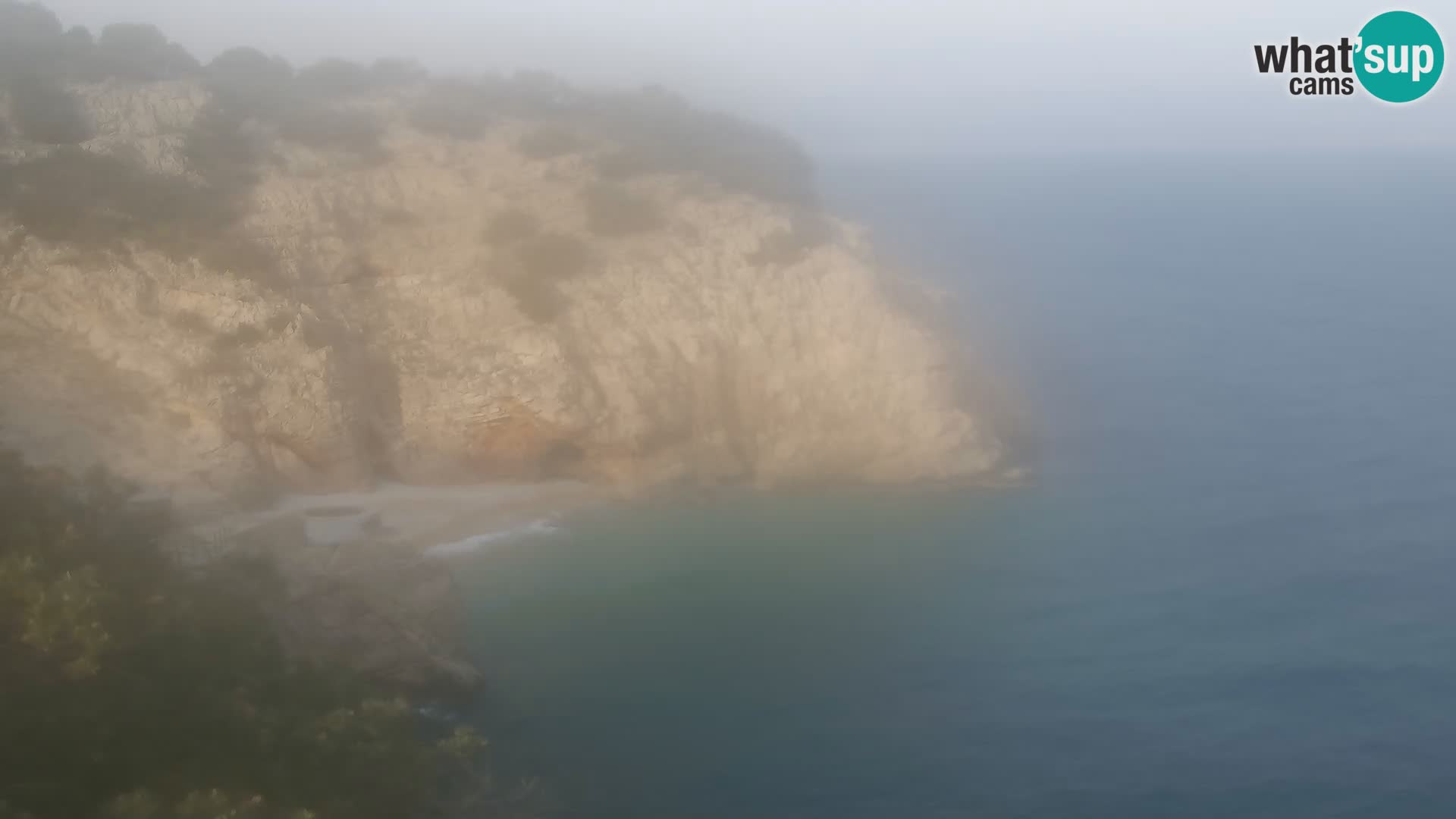 Web kamera plaže Brseč – Mošćenička Draga – Hrvatska