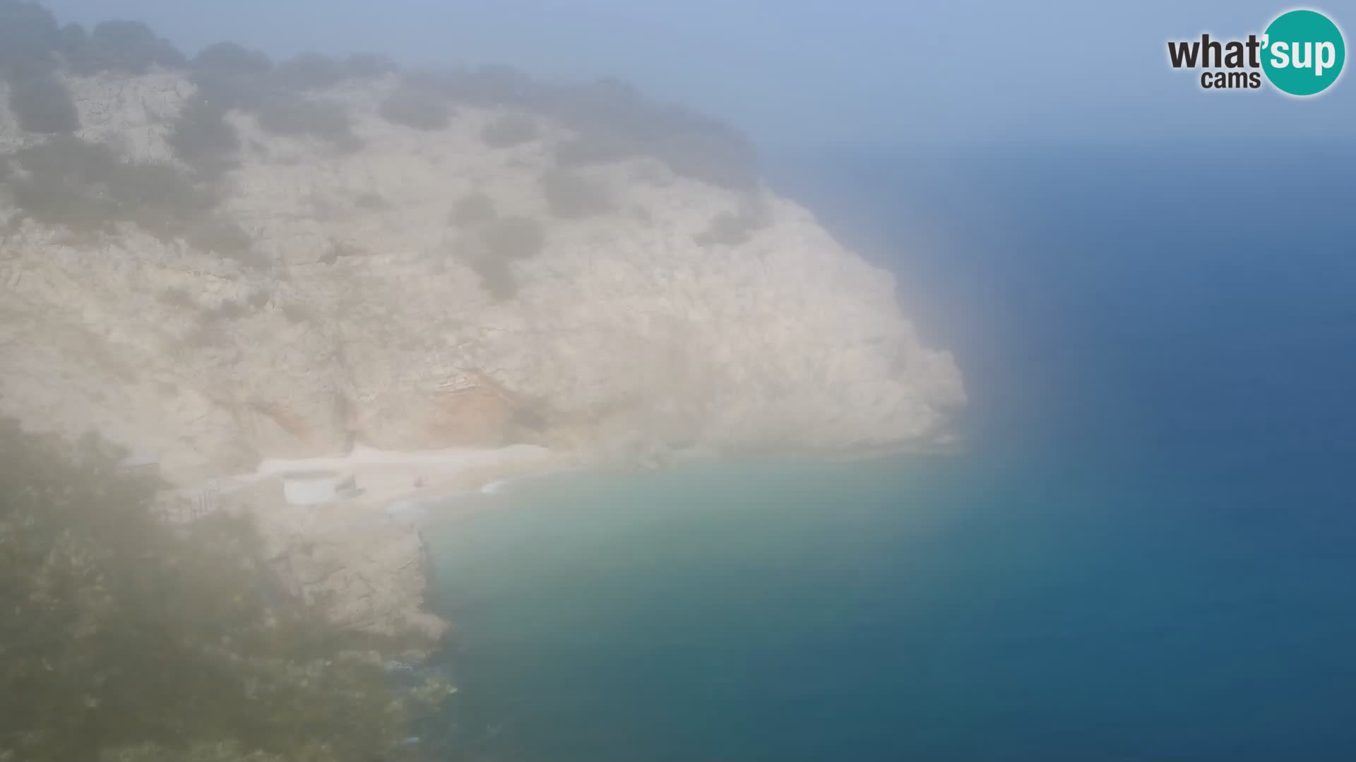 Web kamera plaže Brseč – Mošćenička Draga – Hrvatska