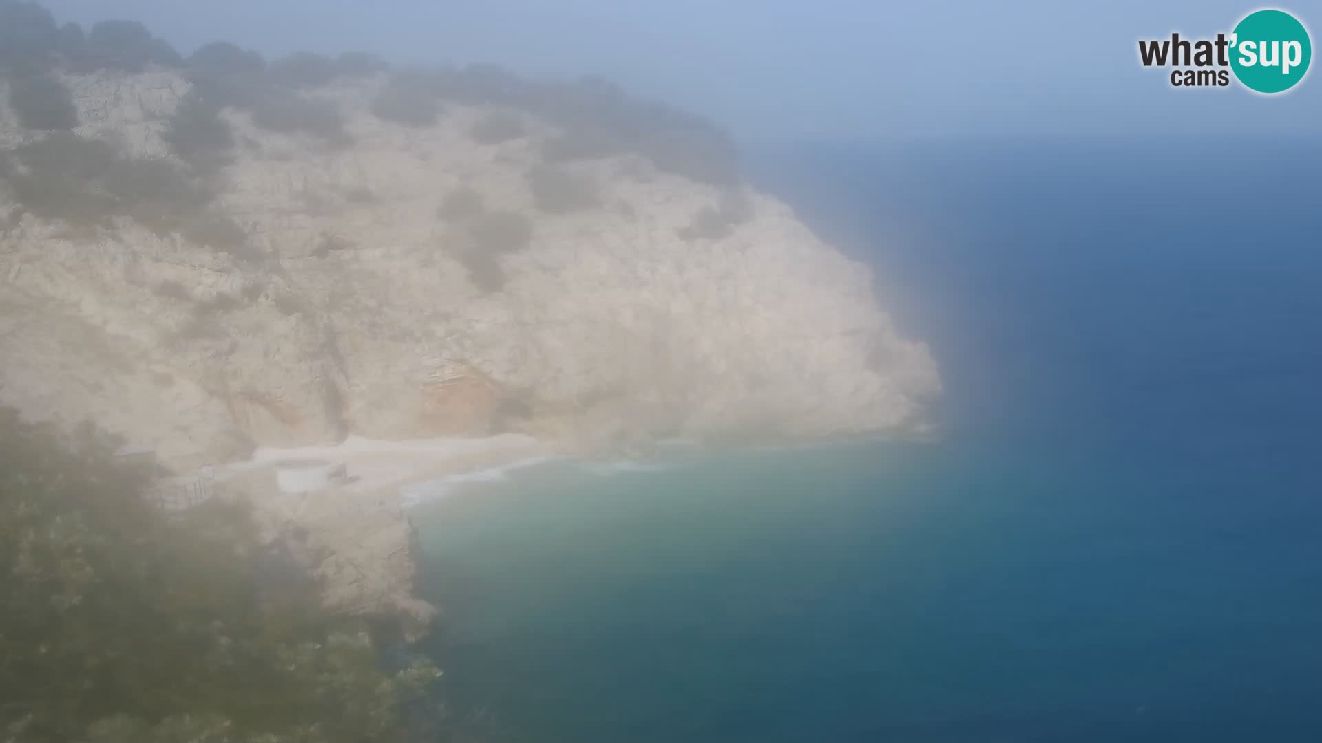 Webcam Bersezio spiaggia – Draga di Moschiena – Croazia