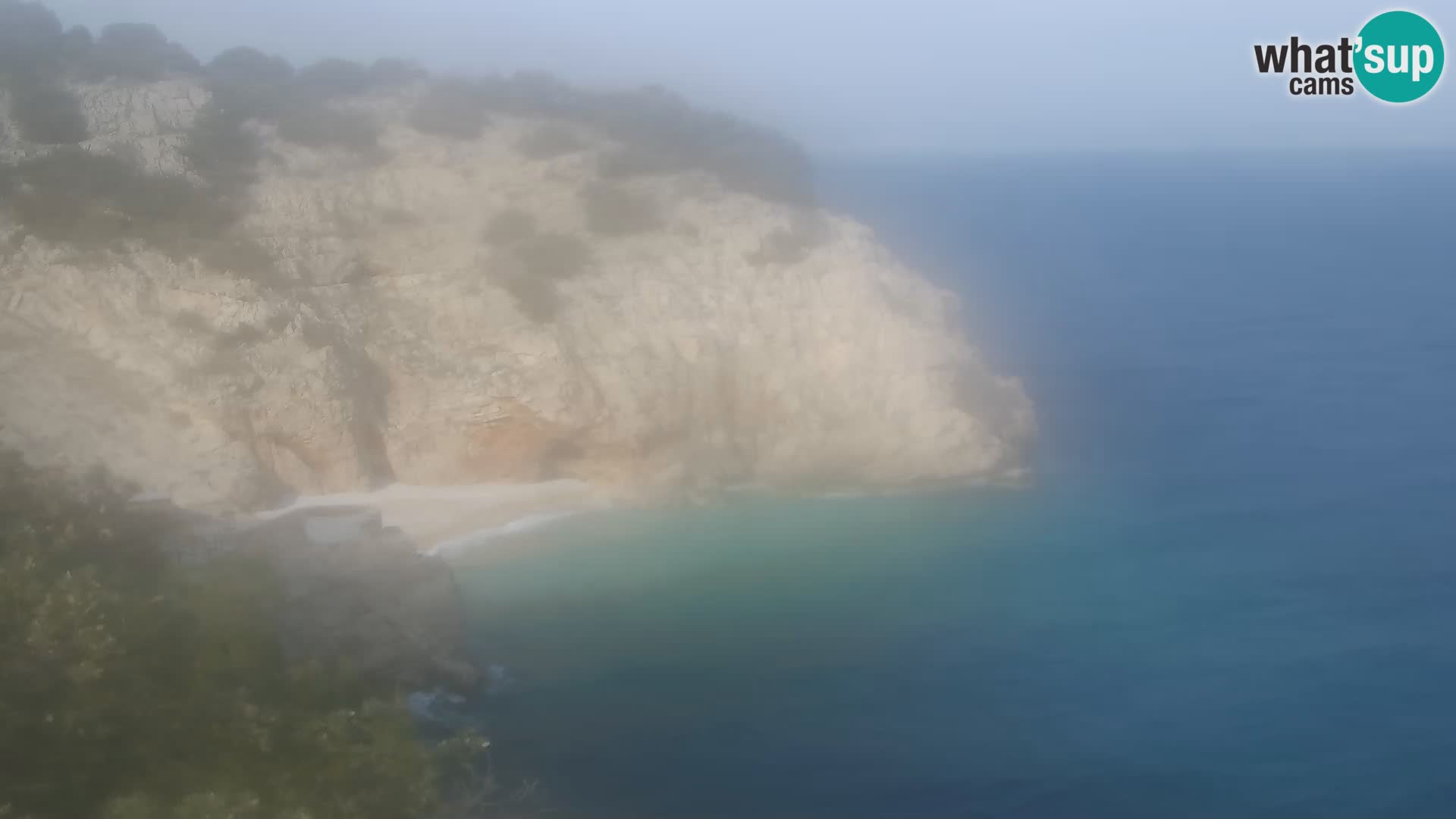 Webcam Brseč Strand – Mošćenička Draga – Kroatien