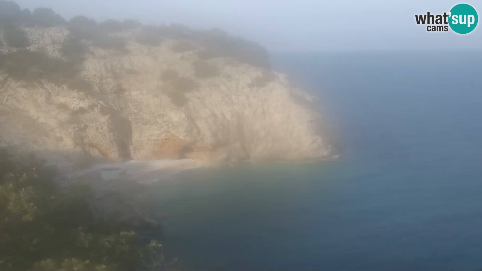 Webcam Brseč Strand – Mošćenička Draga – Kroatien