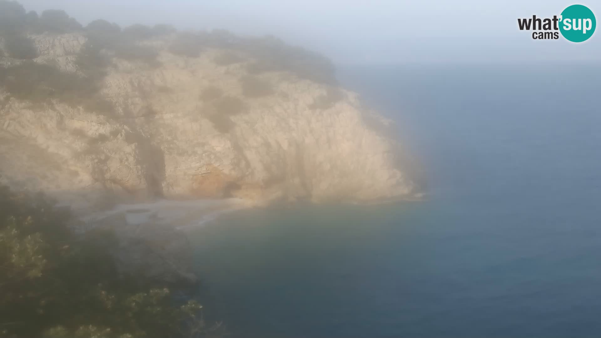 Webcam Brseč Strand – Mošćenička Draga – Kroatien