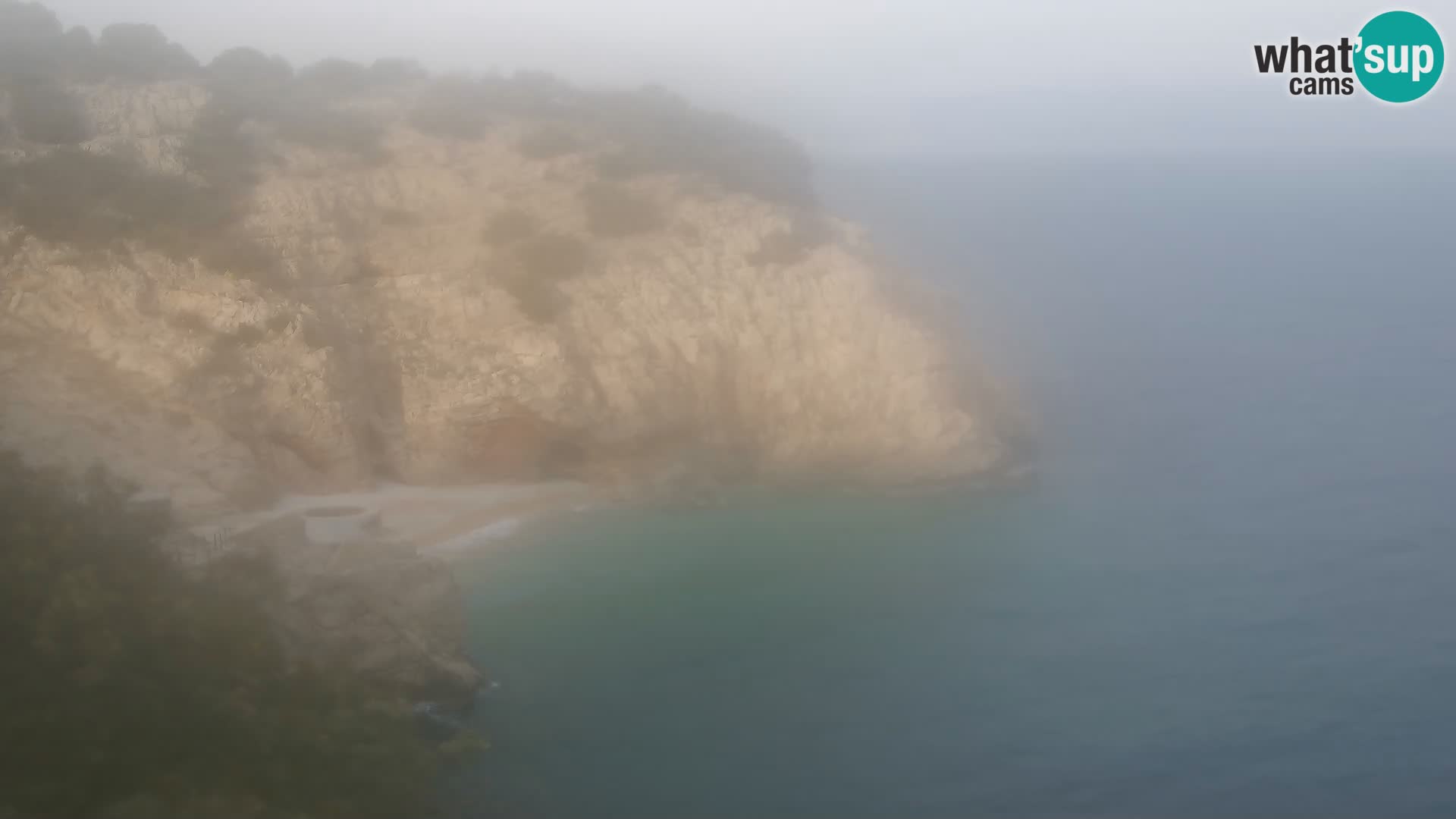 Web kamera plaže Brseč – Mošćenička Draga – Hrvatska