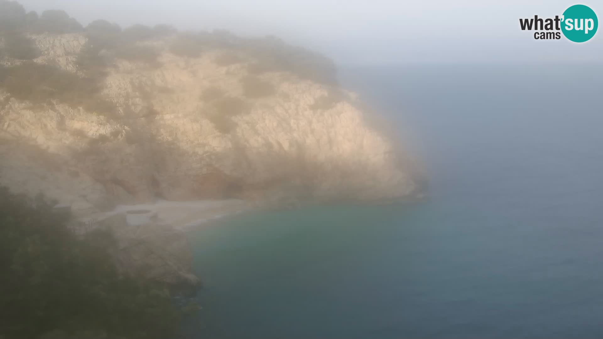 Webcam Brseč Strand – Mošćenička Draga – Kroatien