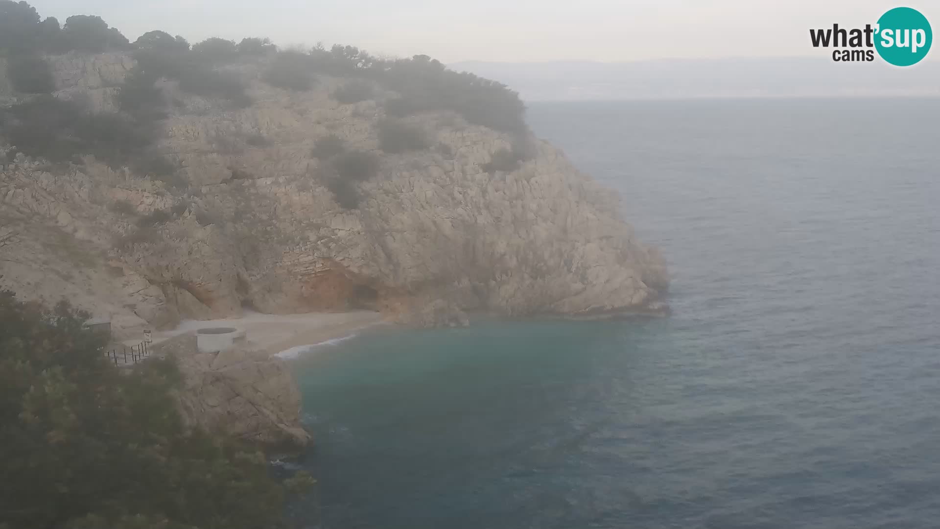 Webcam Bersezio spiaggia – Draga di Moschiena – Croazia