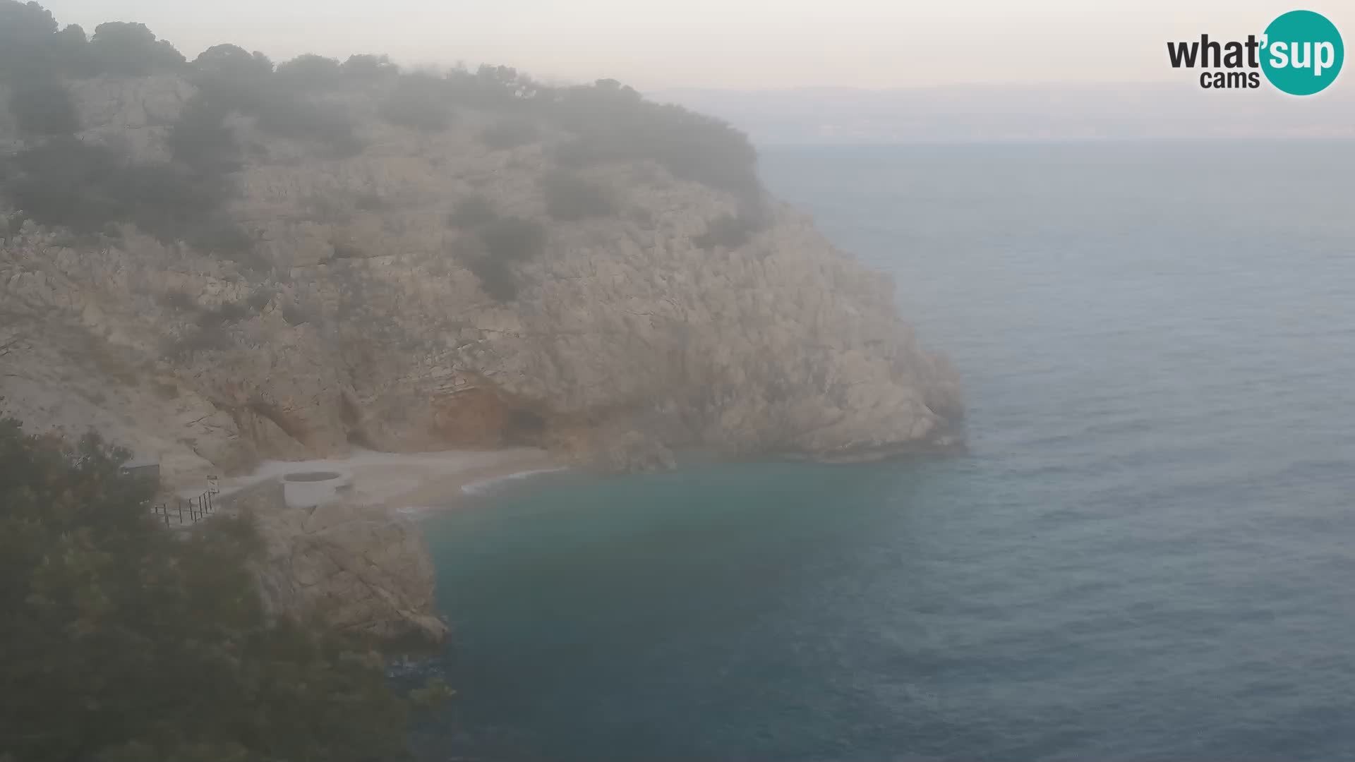 Webcam Brseč Strand – Mošćenička Draga – Kroatien