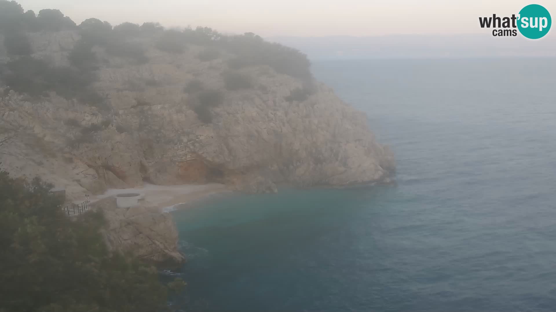 Webcam Brseč Strand – Mošćenička Draga – Kroatien