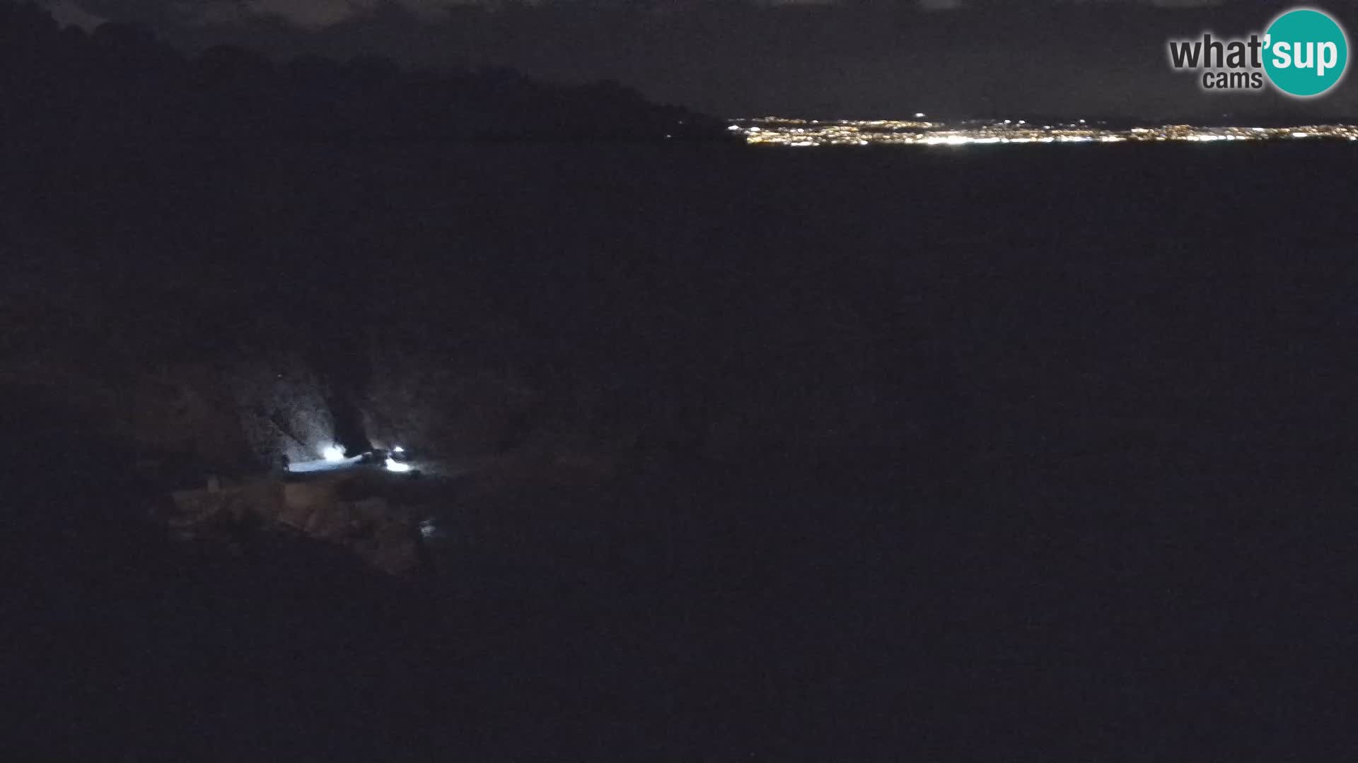 Cámara web de la playa de Brseč en Mošćenička Draga, Croacia