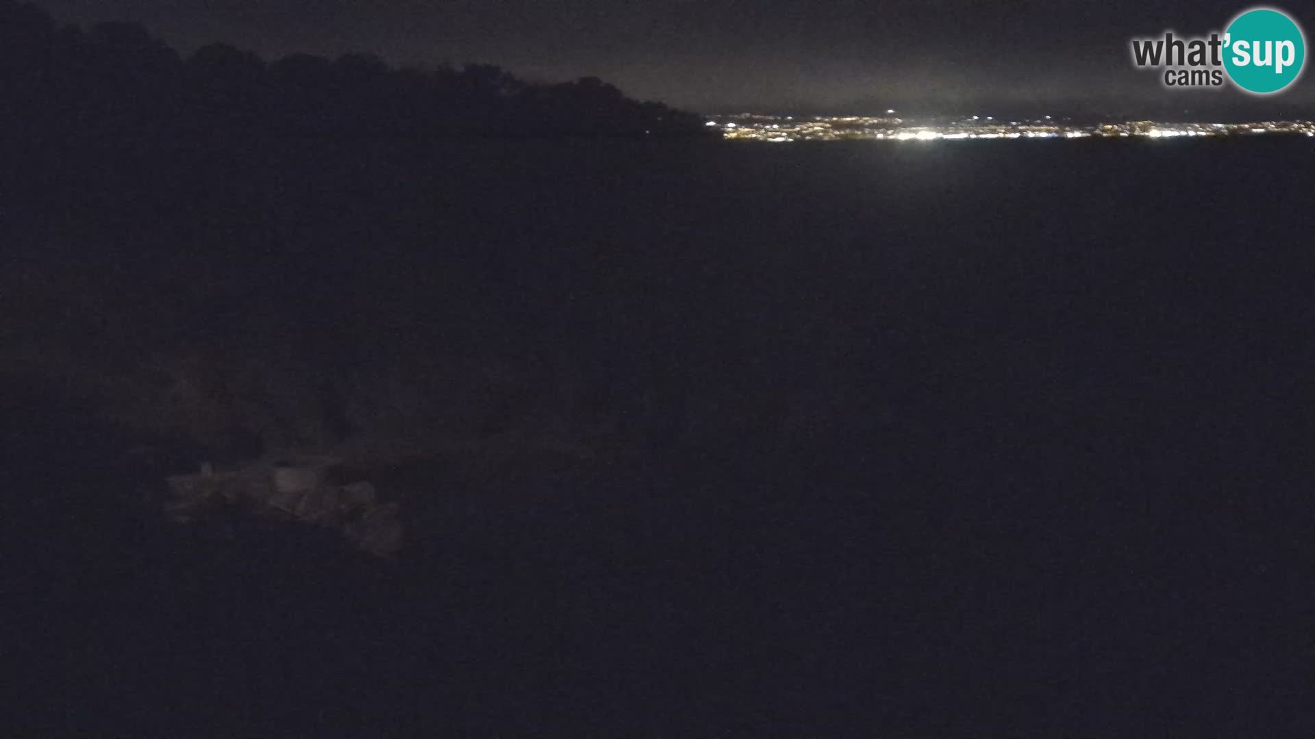 Webcam Bersezio spiaggia – Draga di Moschiena – Croazia