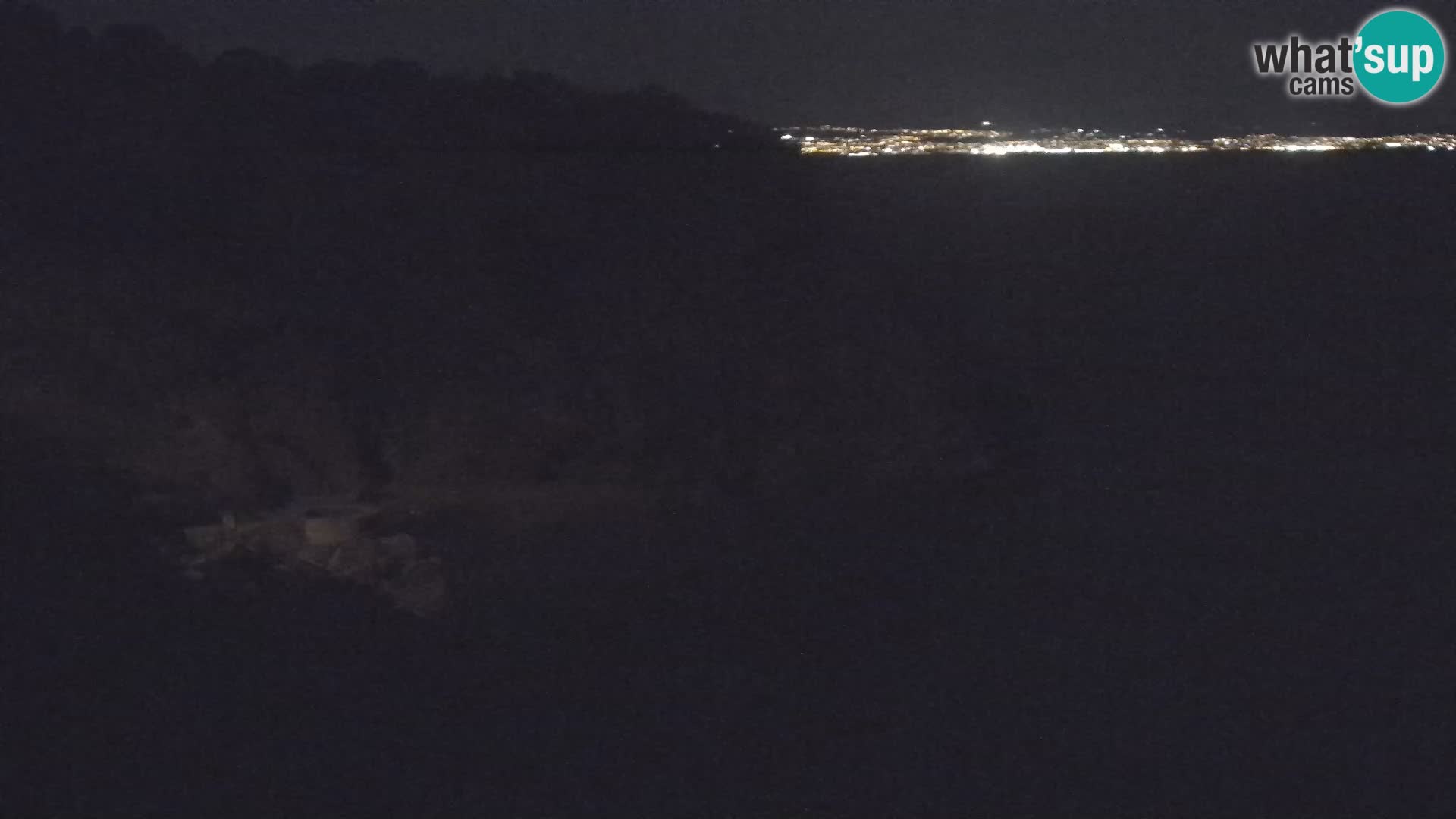 Webcam Bersezio spiaggia – Draga di Moschiena – Croazia