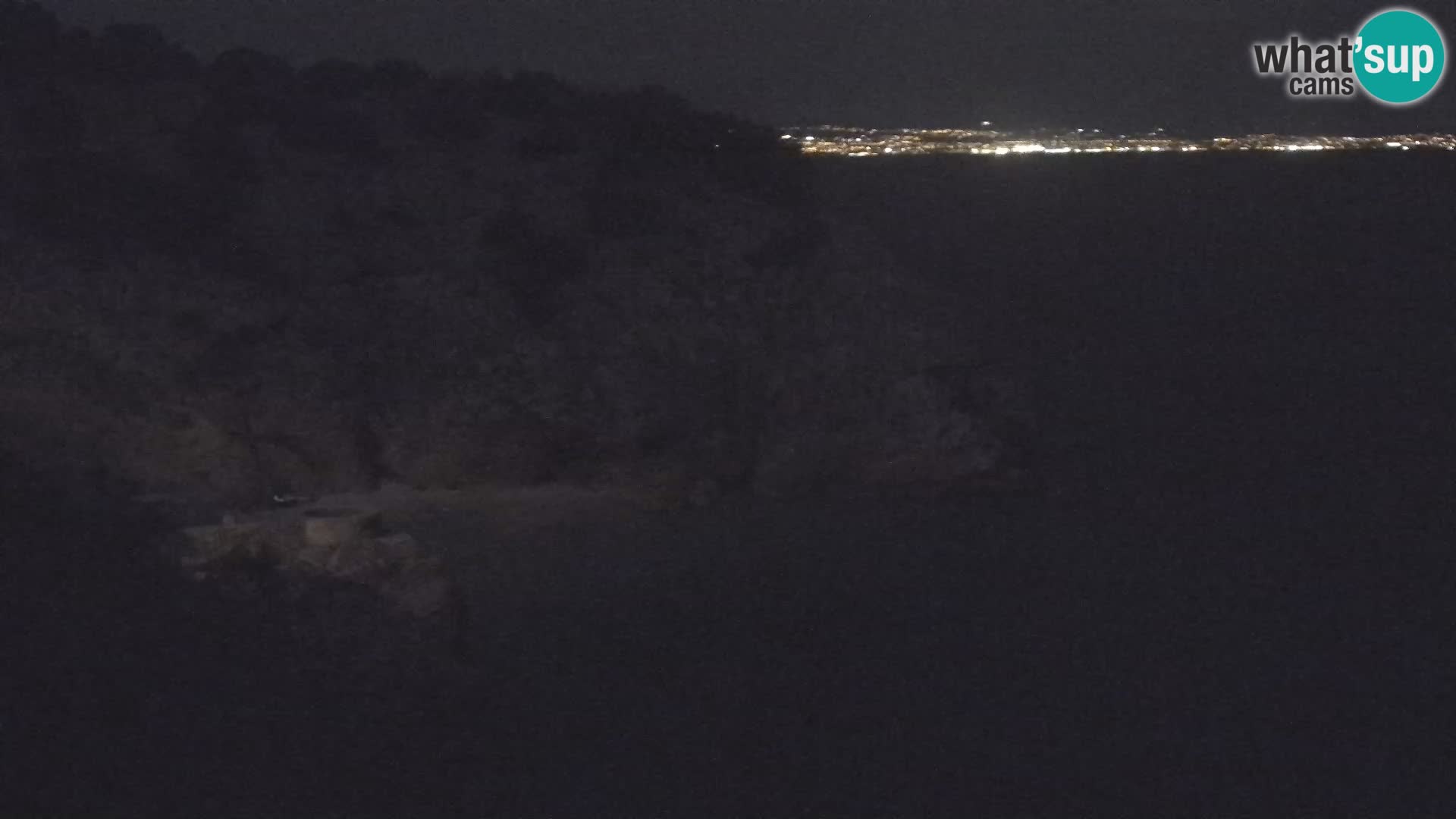 Webcam plage Brseč à Mošćenička Draga, Croatie