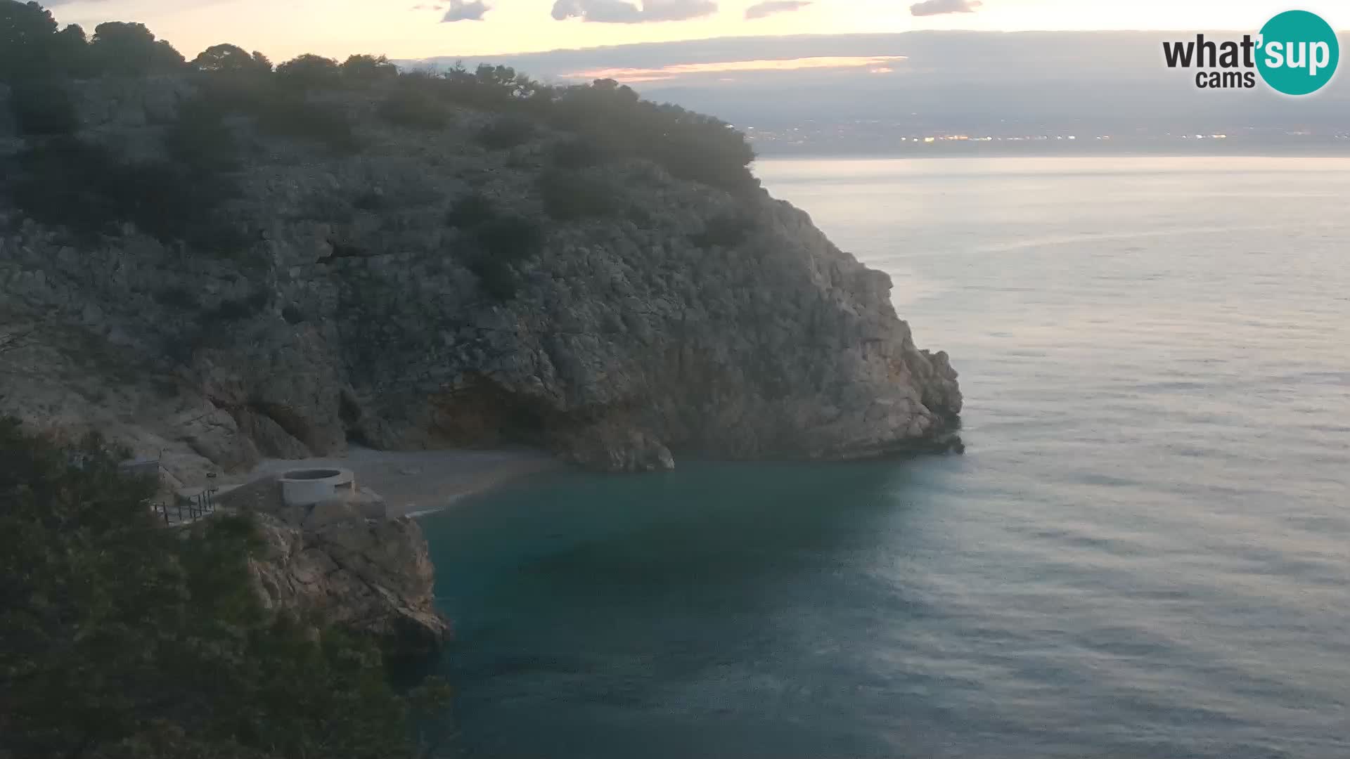 Webcam Brseč Strand – Mošćenička Draga – Kroatien
