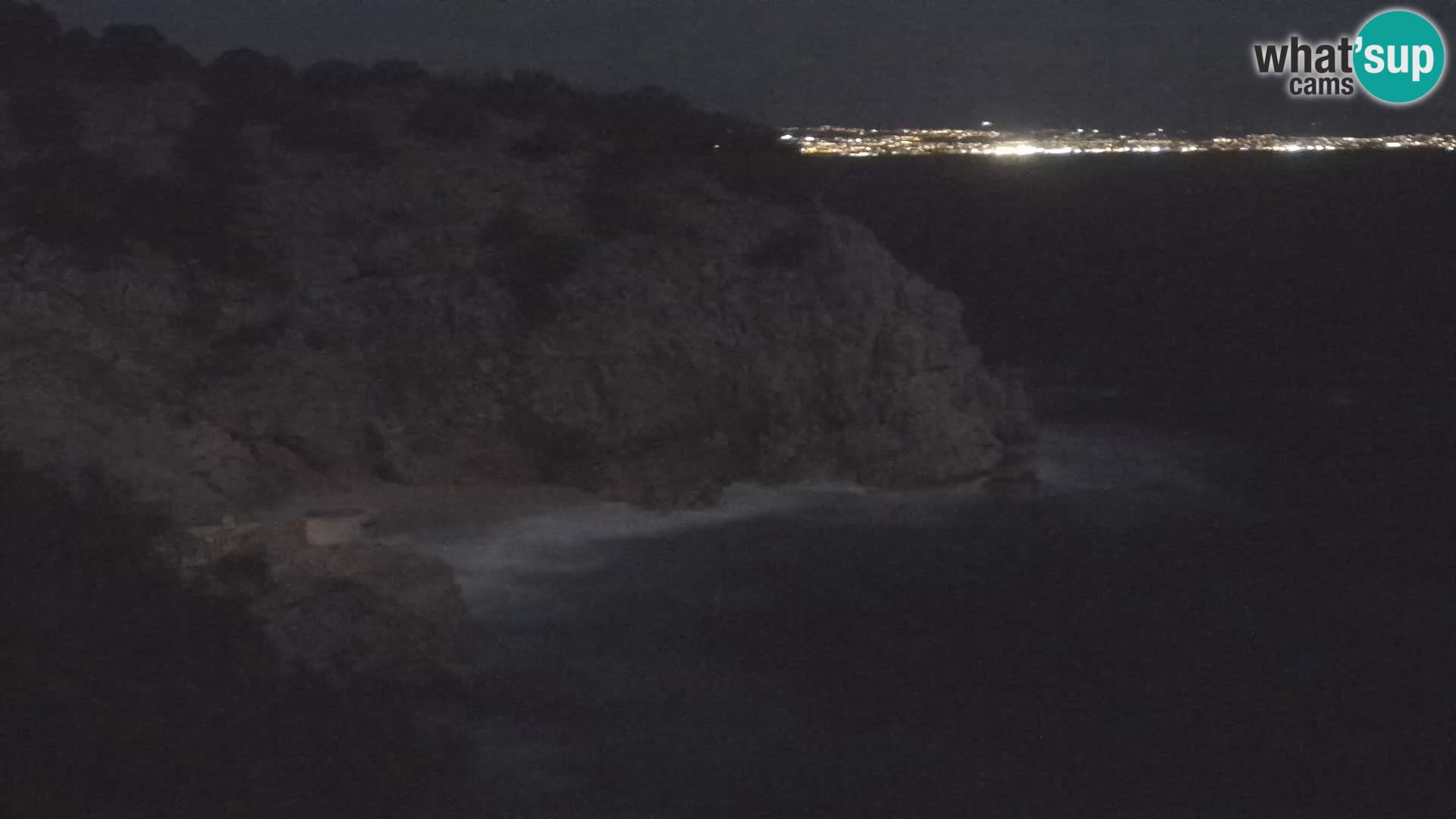 Cámara web de la playa de Brseč en Mošćenička Draga, Croacia