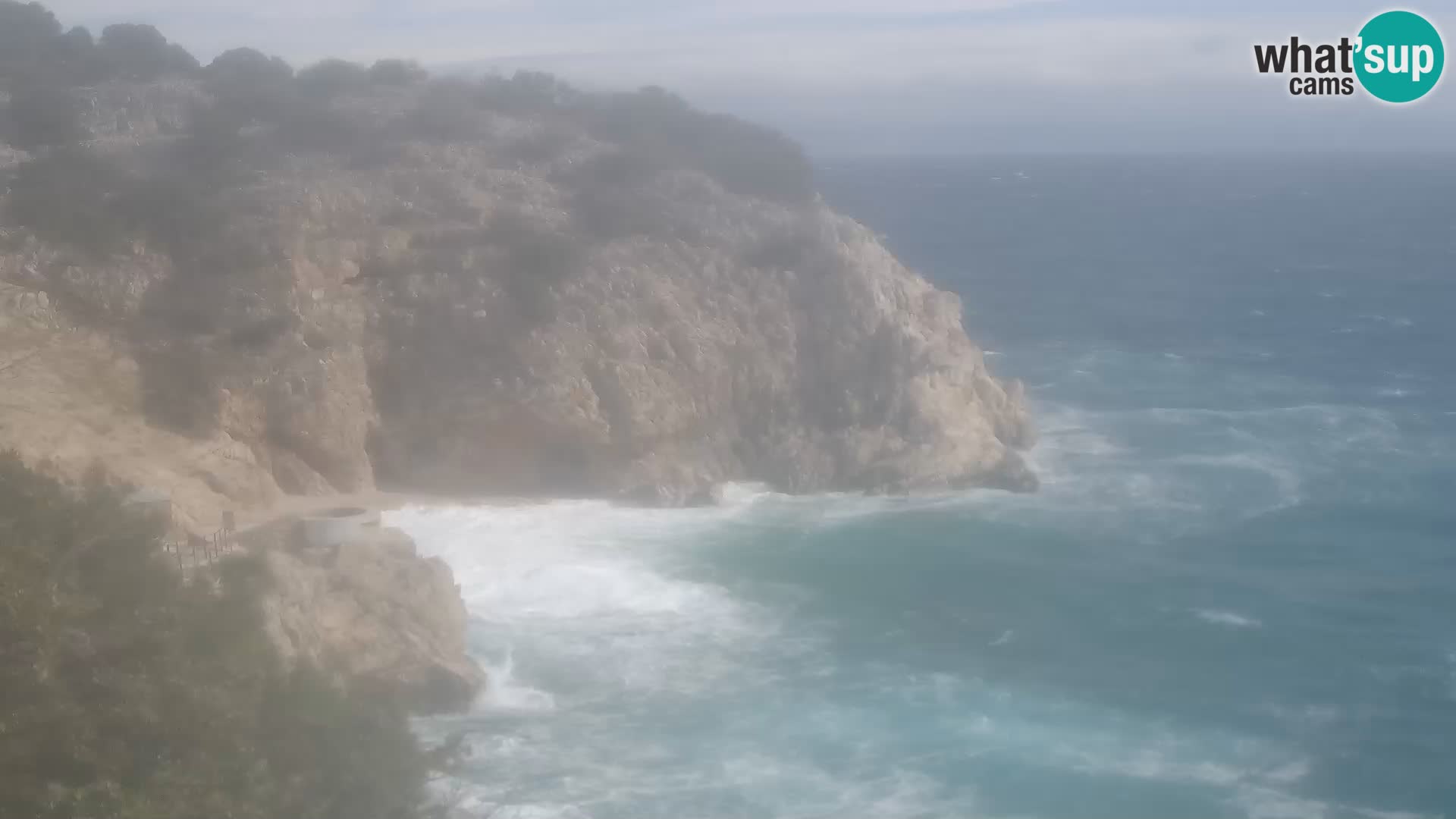 Webcam Bersezio spiaggia – Draga di Moschiena – Croazia