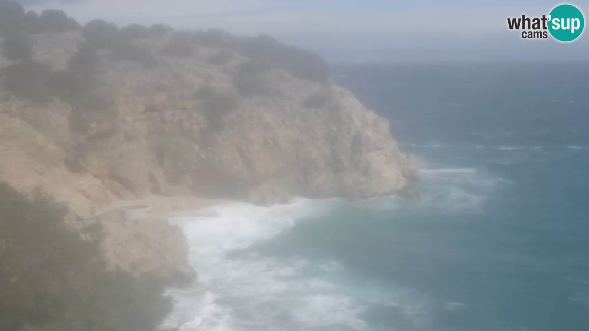 Web kamera plaže Brseč – Mošćenička Draga – Hrvatska