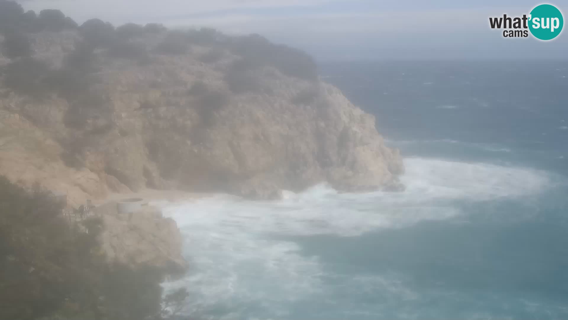 Web kamera plaže Brseč – Mošćenička Draga – Hrvatska