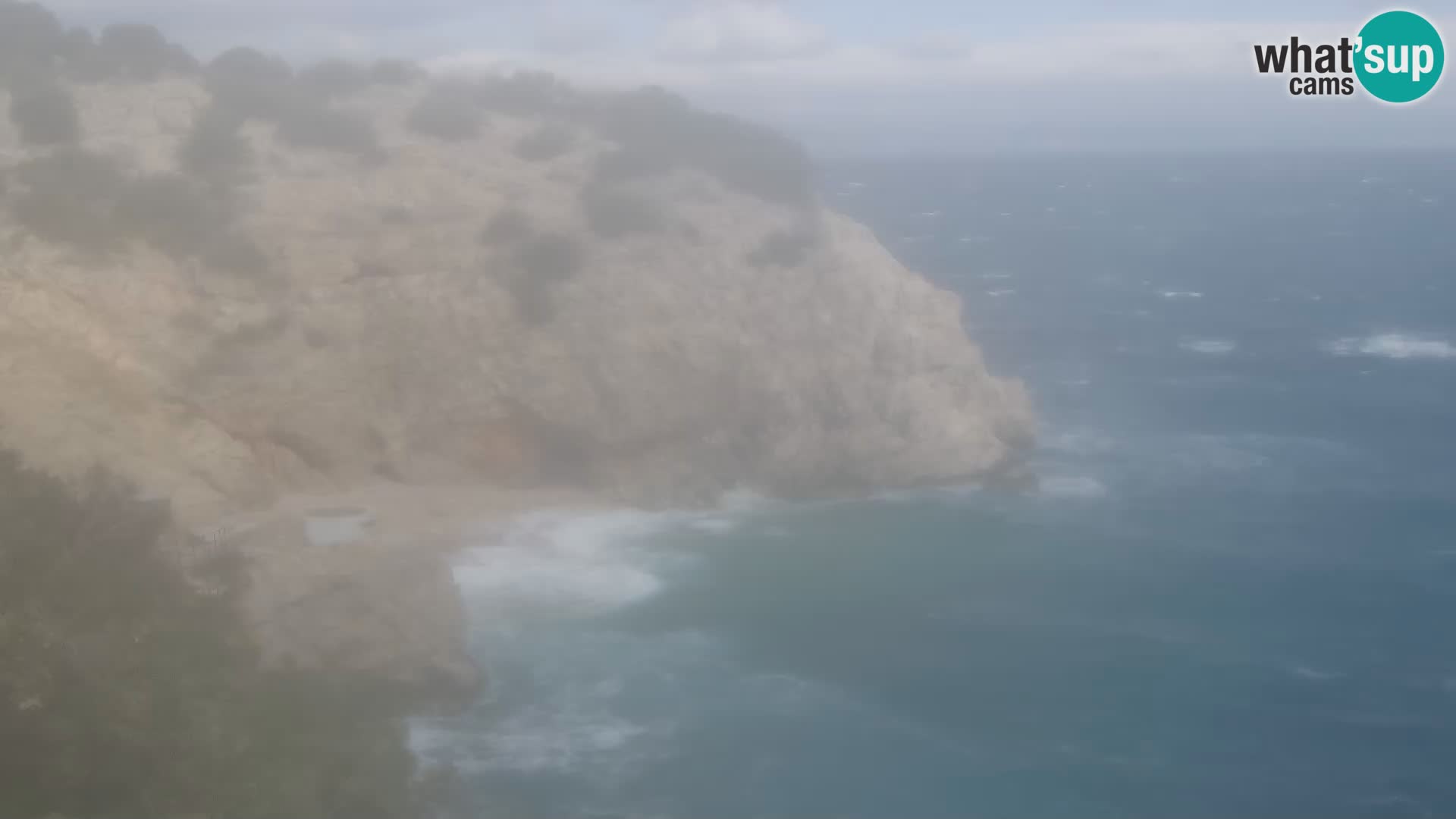 Web kamera plaže Brseč – Mošćenička Draga – Hrvatska