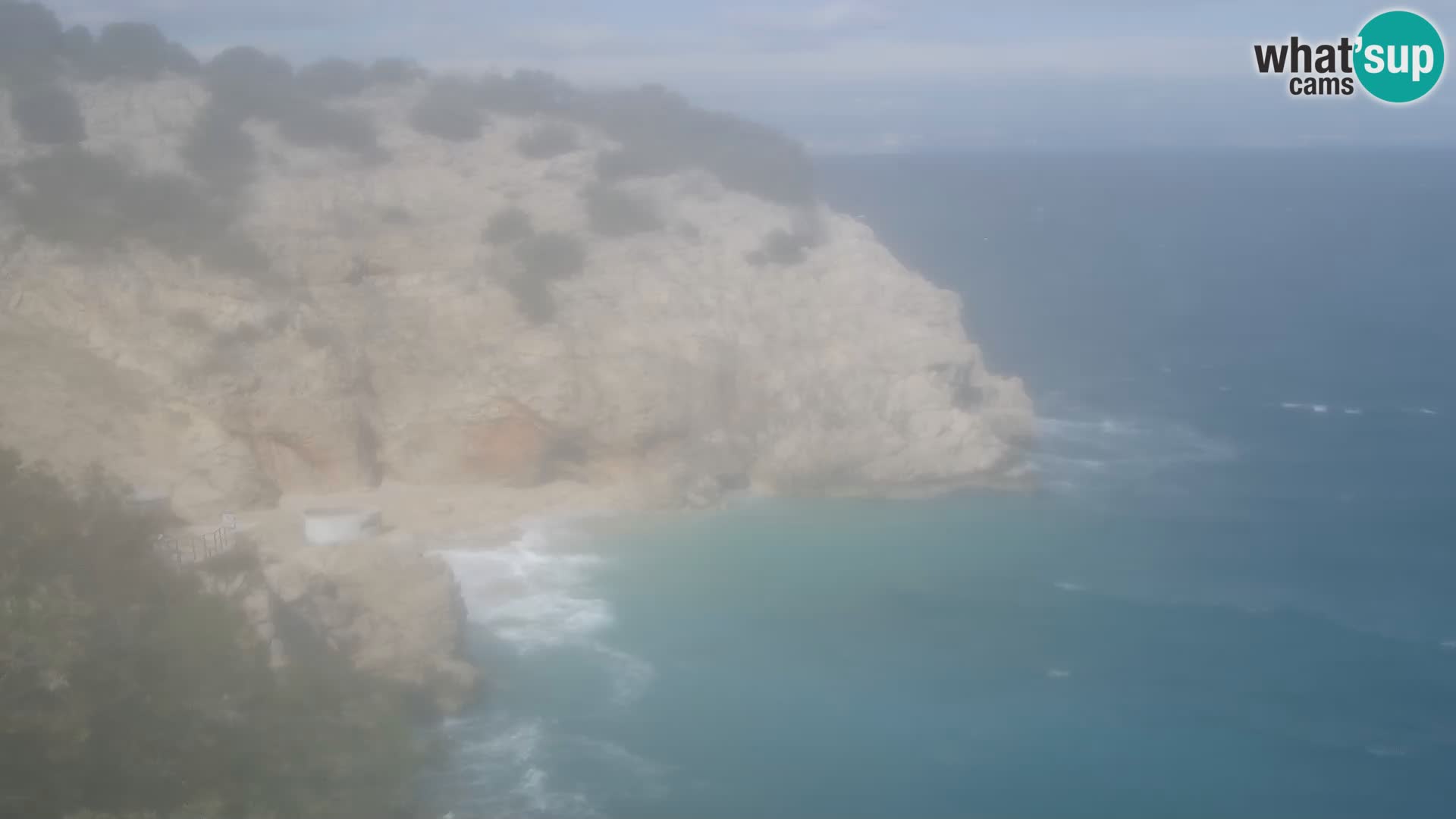 Webcam Bersezio spiaggia – Draga di Moschiena – Croazia