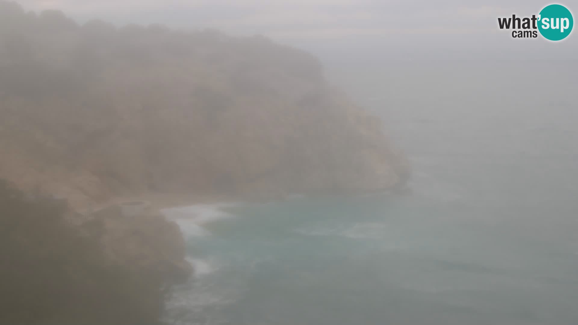 Web kamera plaže Brseč – Mošćenička Draga – Hrvatska