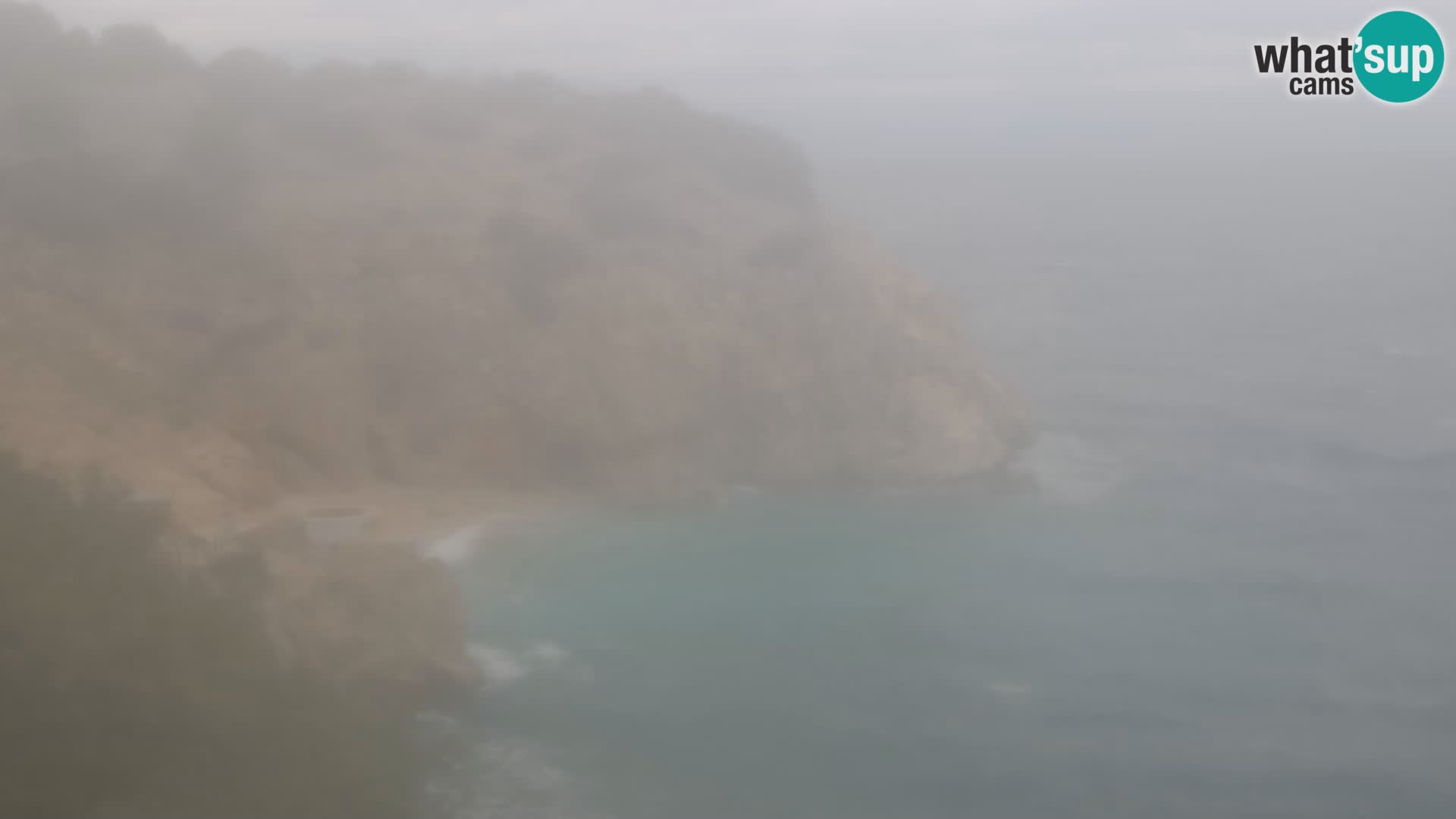 Webcam Brseč beach – Mošćenička Draga – Croatia