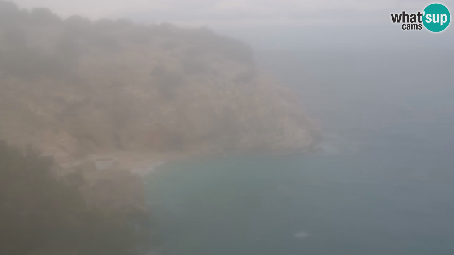 Webcam Brseč beach – Mošćenička Draga – Croatia