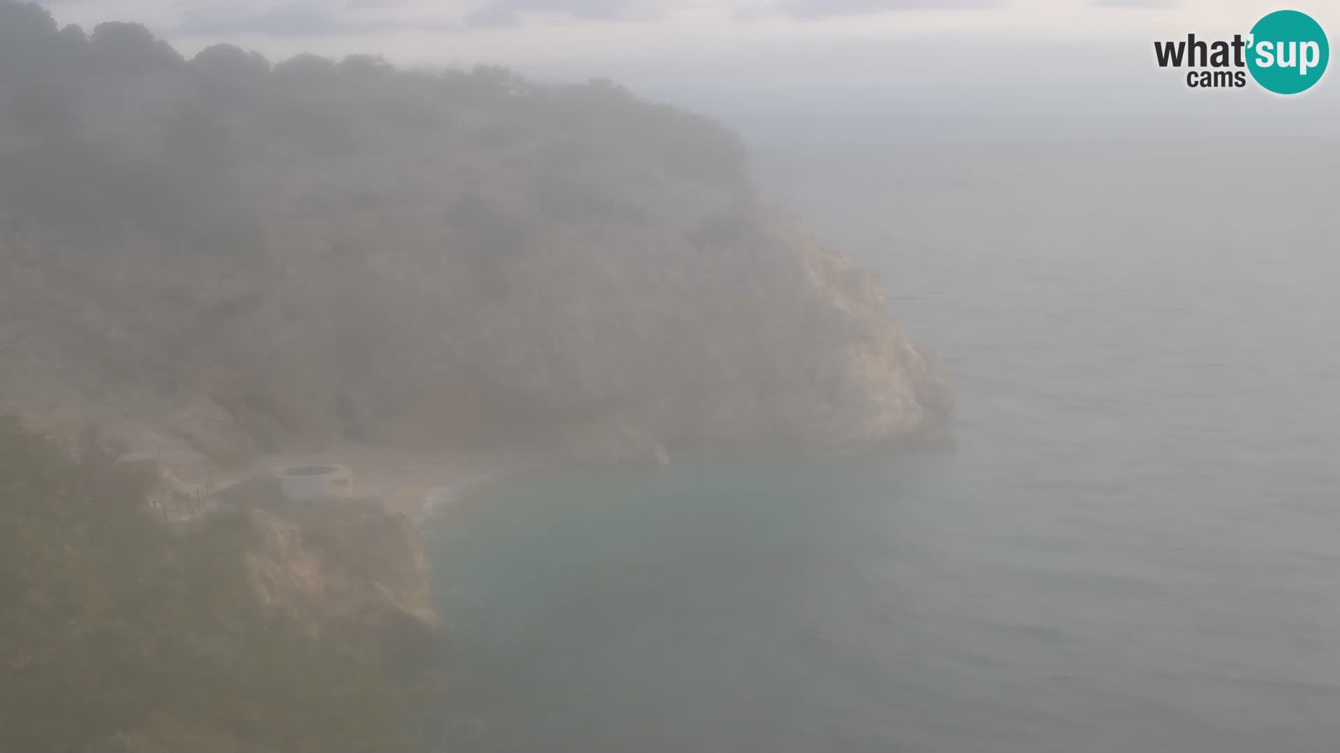 Webcam Brseč beach – Mošćenička Draga – Croatia