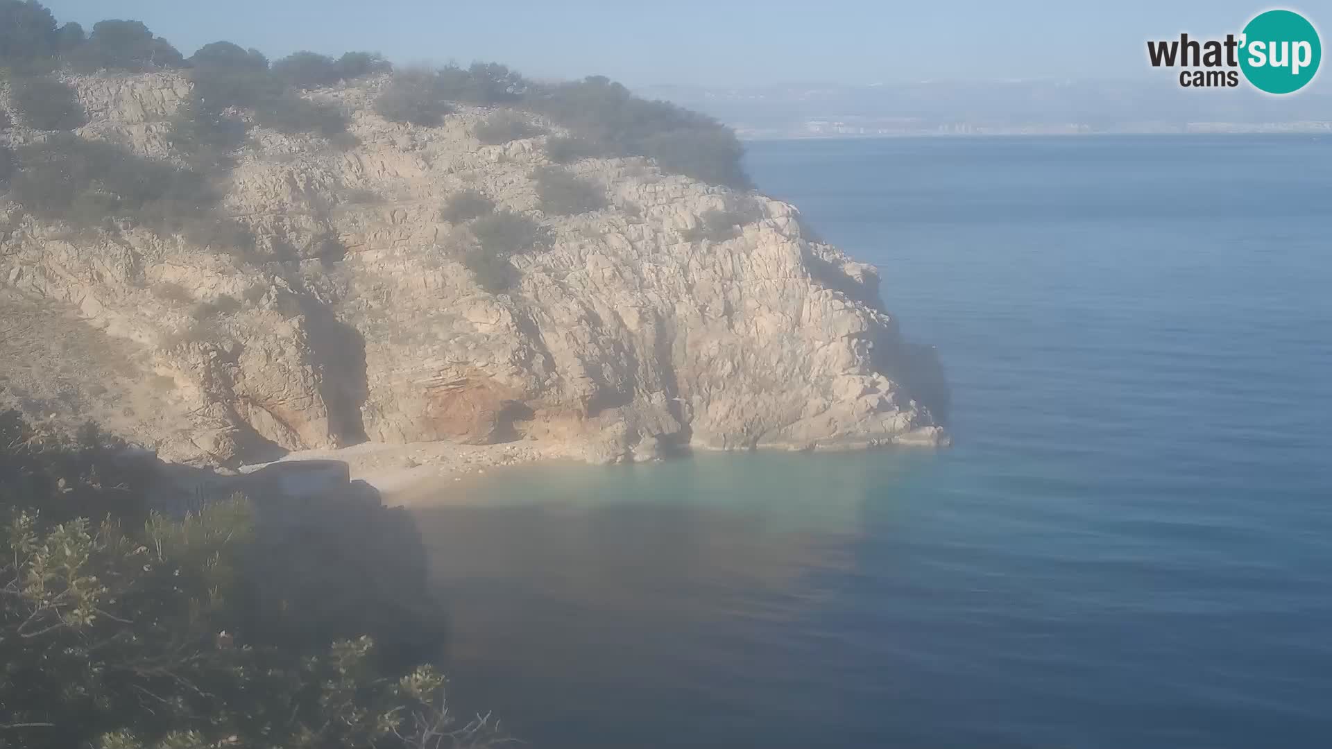 Webcam Brseč Strand – Mošćenička Draga – Kroatien