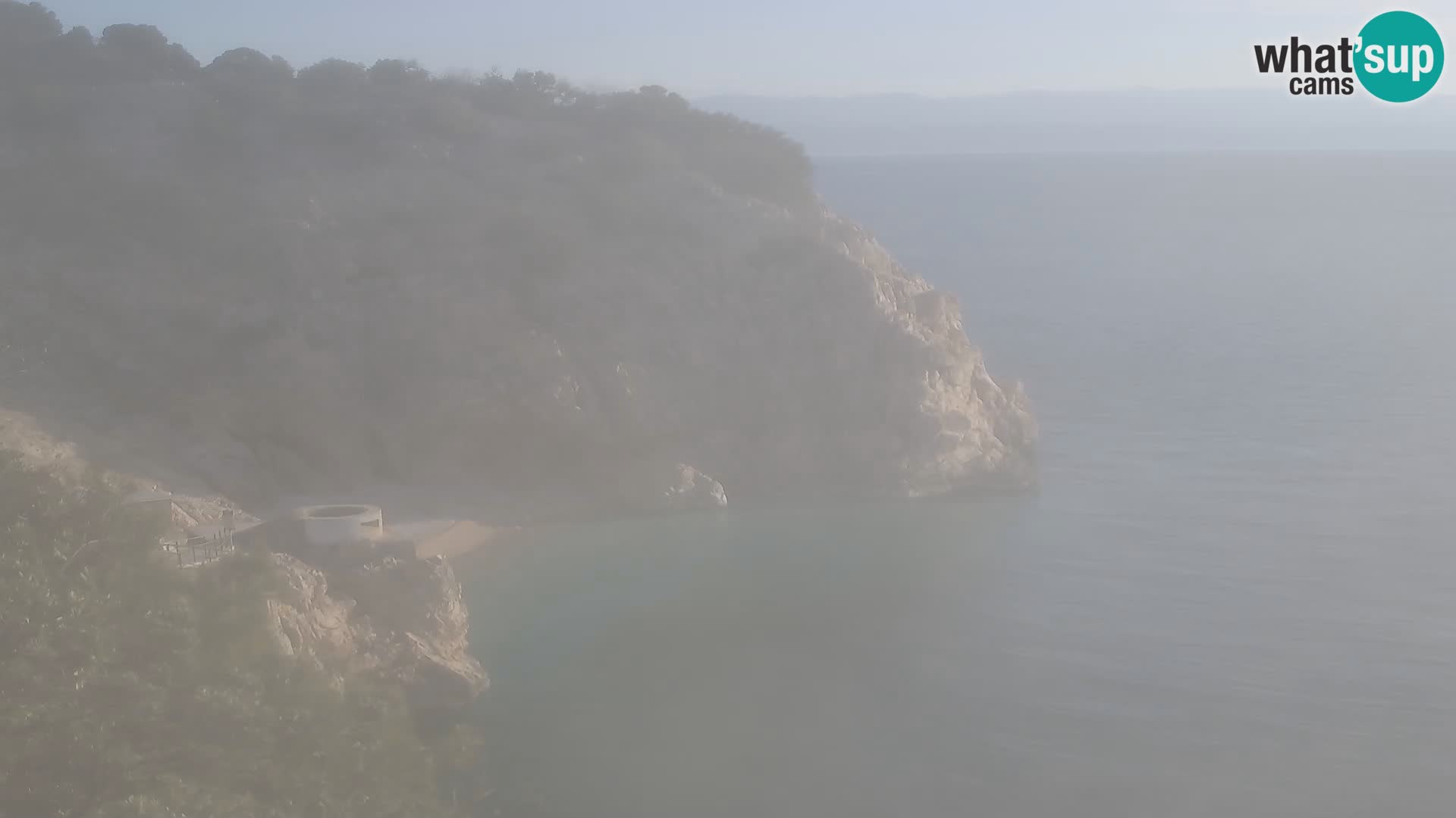 Webcam Brseč beach – Mošćenička Draga – Croatia