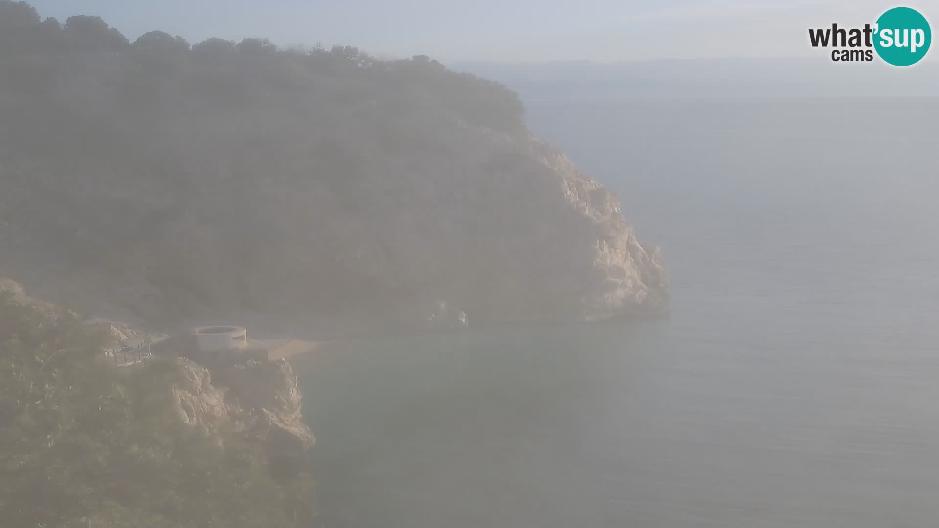 Webcam Brseč Strand – Mošćenička Draga – Kroatien