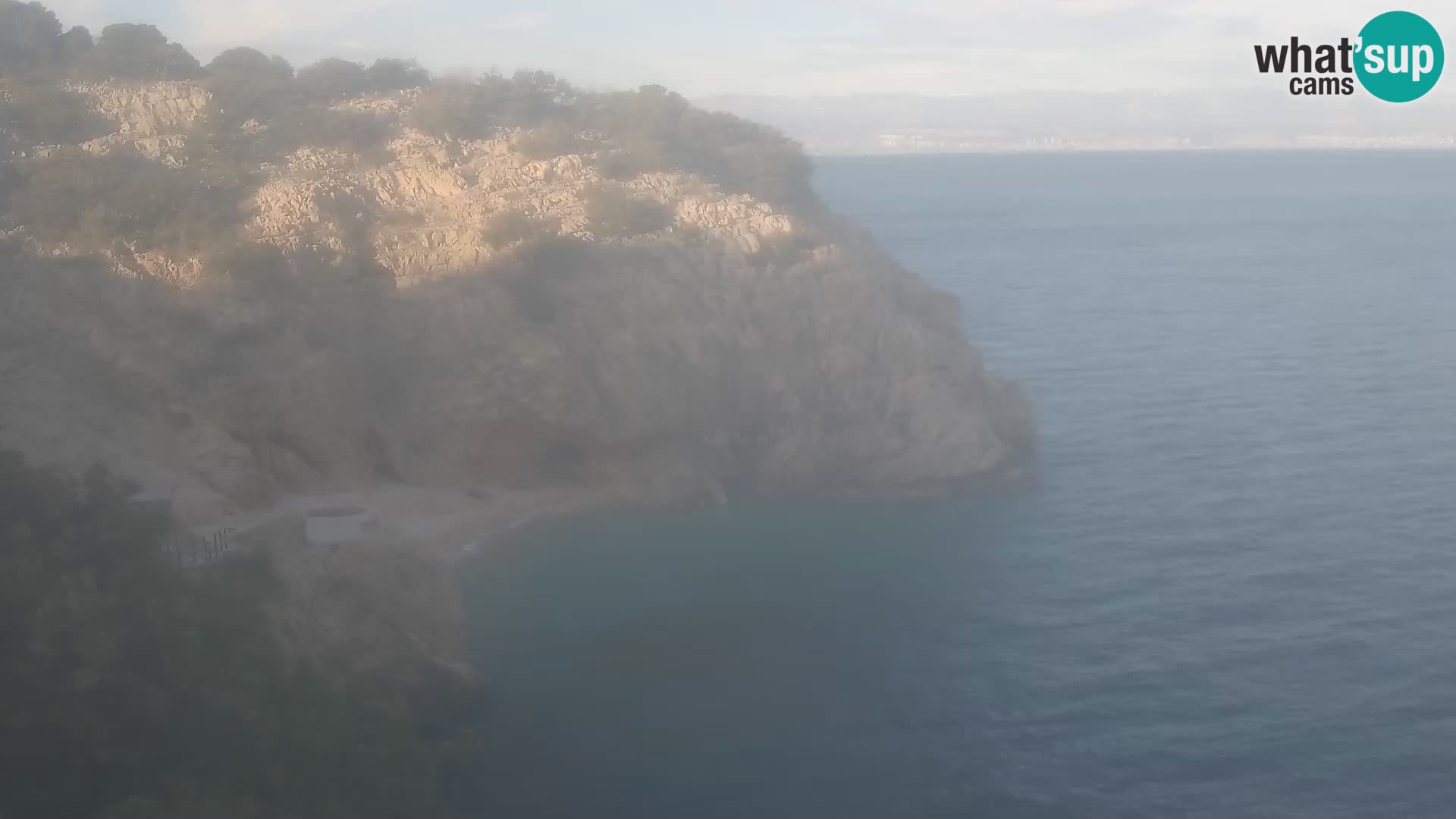 Webcam Bersezio spiaggia – Draga di Moschiena – Croazia