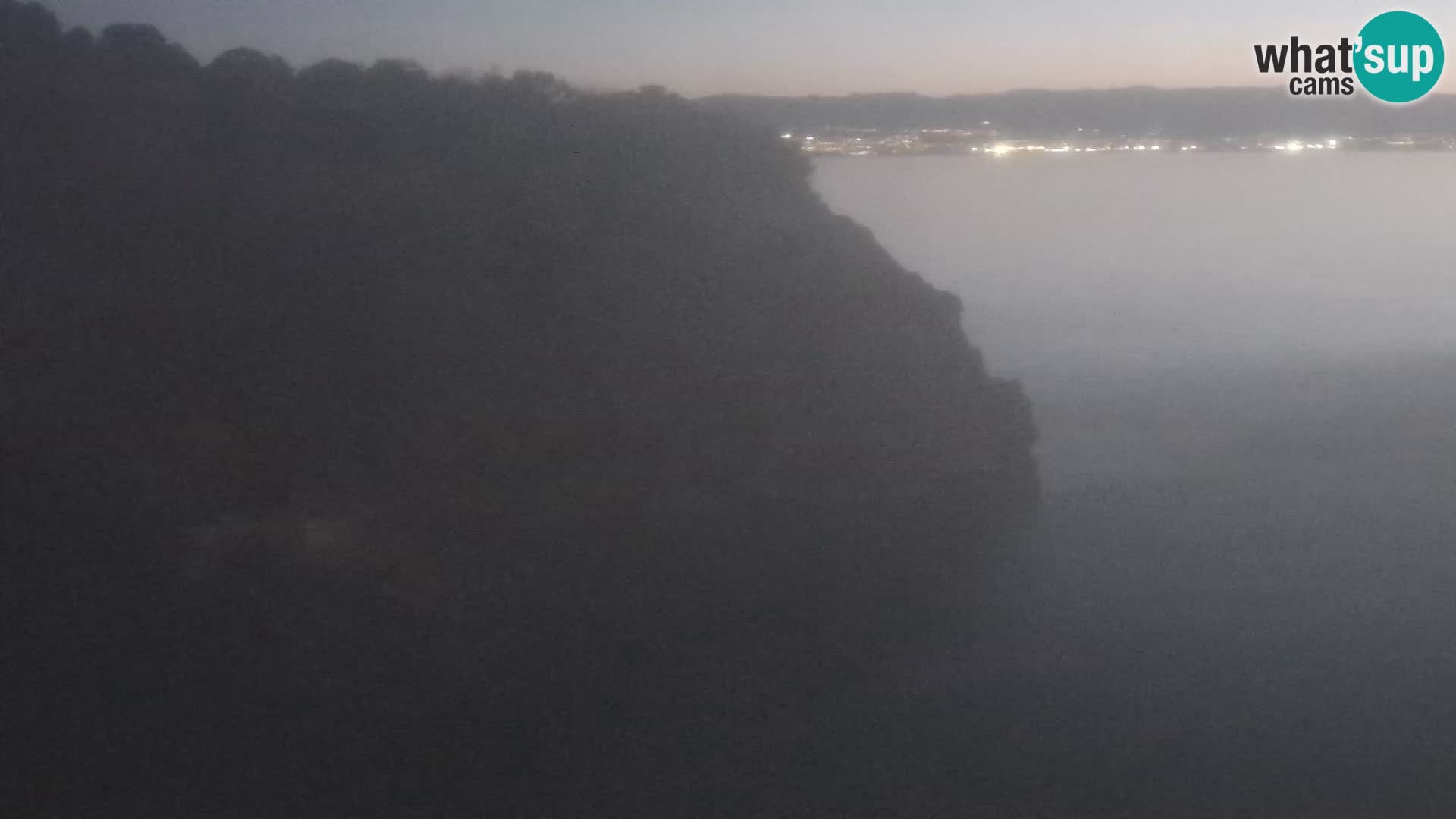 Webcam plage Brseč à Mošćenička Draga, Croatie