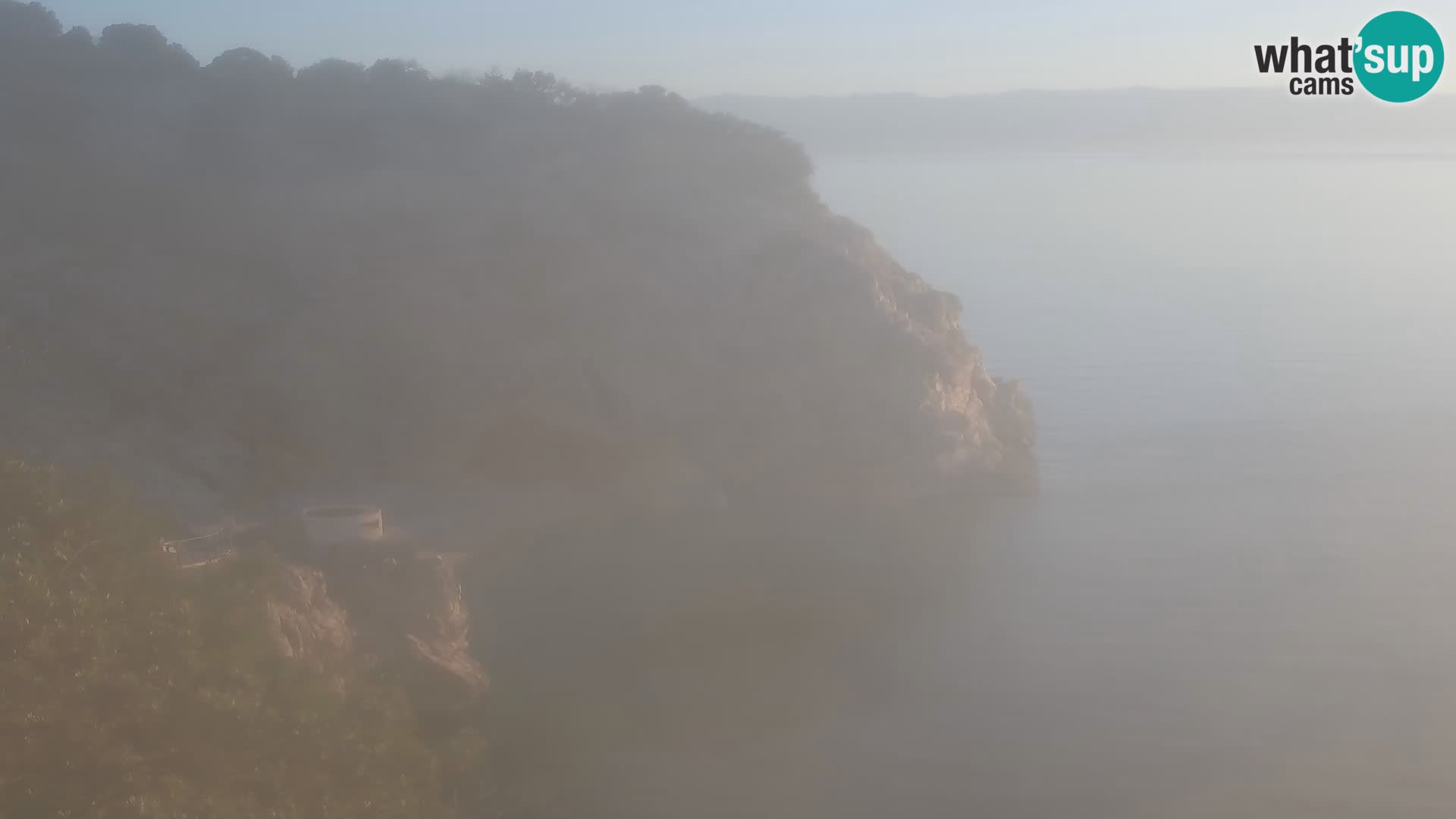Webcam Bersezio spiaggia – Draga di Moschiena – Croazia