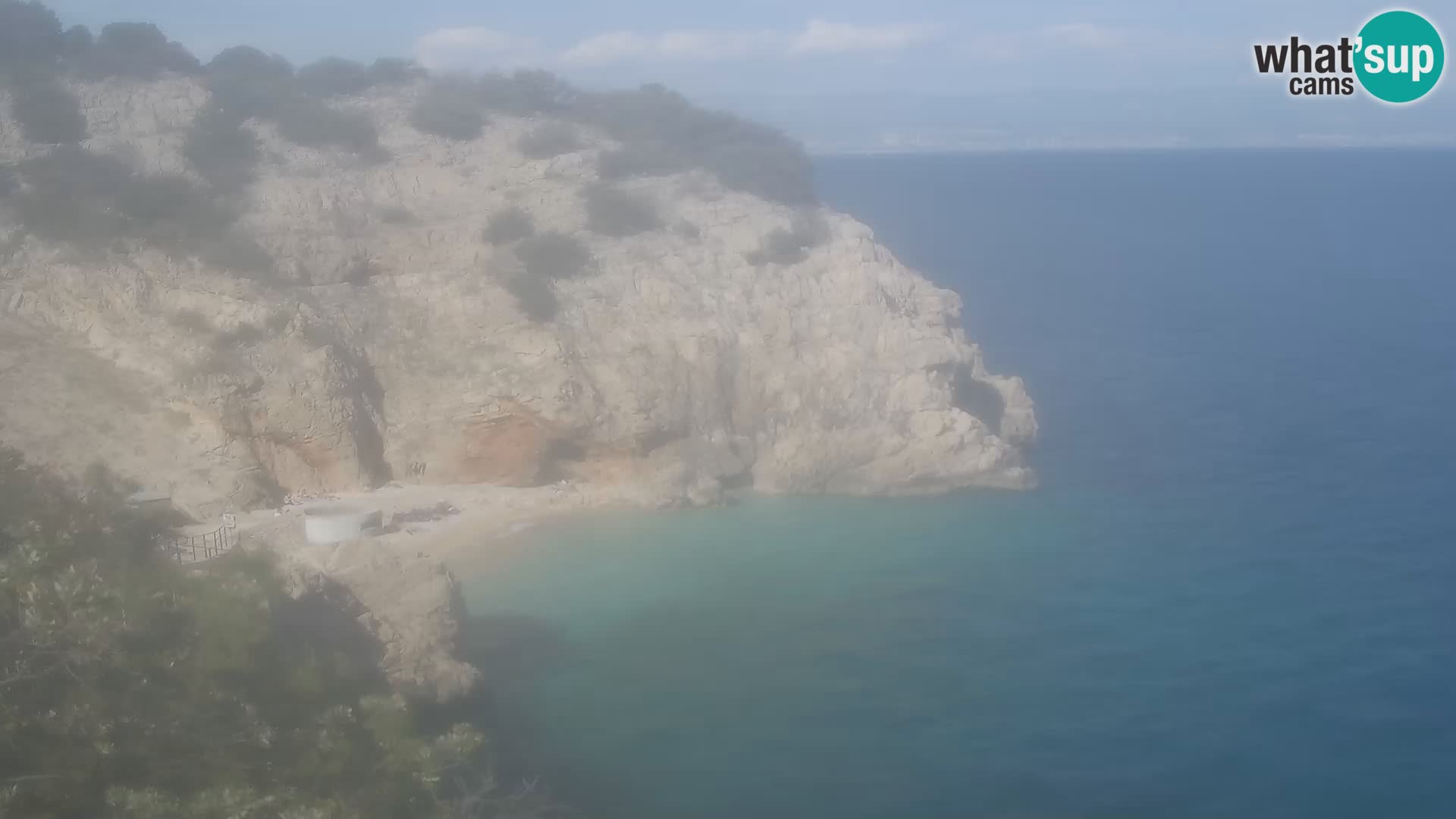Webcam Brseč Strand – Mošćenička Draga – Kroatien