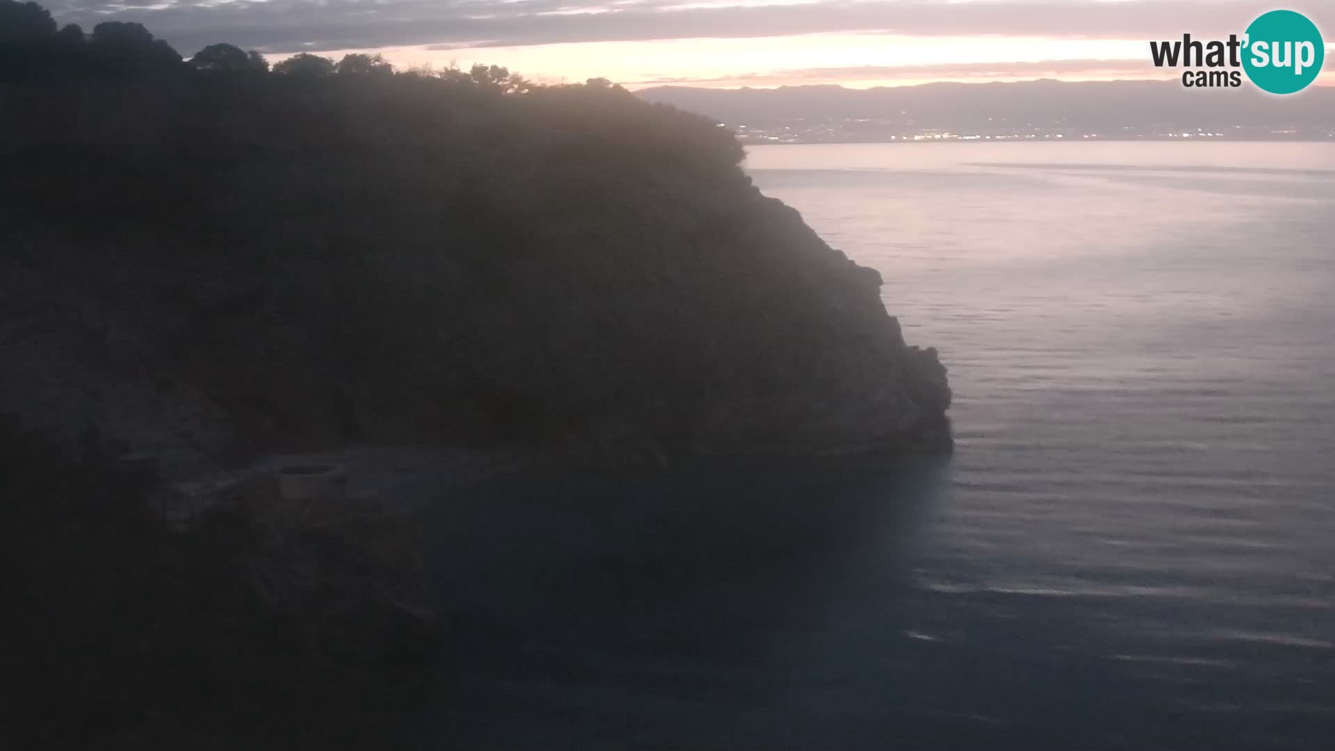 Webcam Bersezio spiaggia – Draga di Moschiena – Croazia