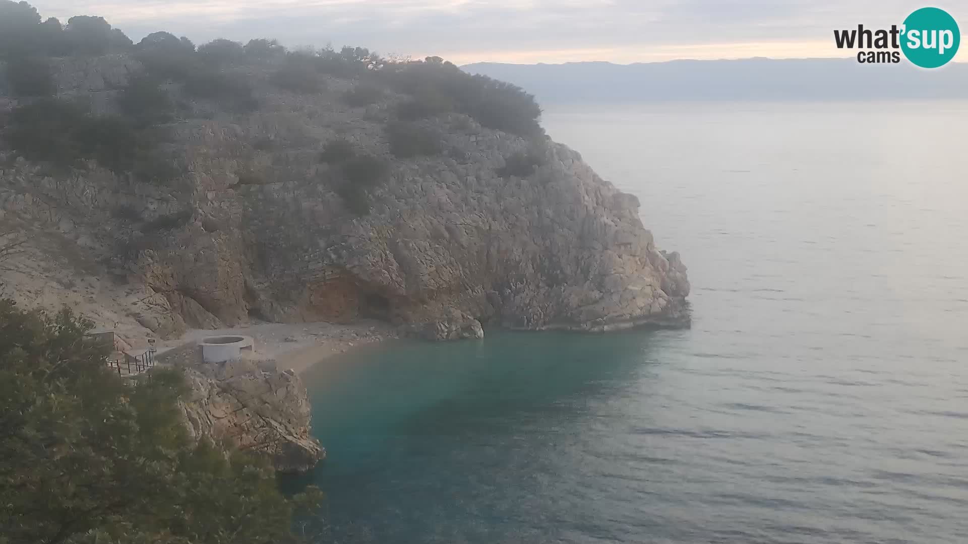 Web kamera plaže Brseč – Mošćenička Draga – Hrvatska