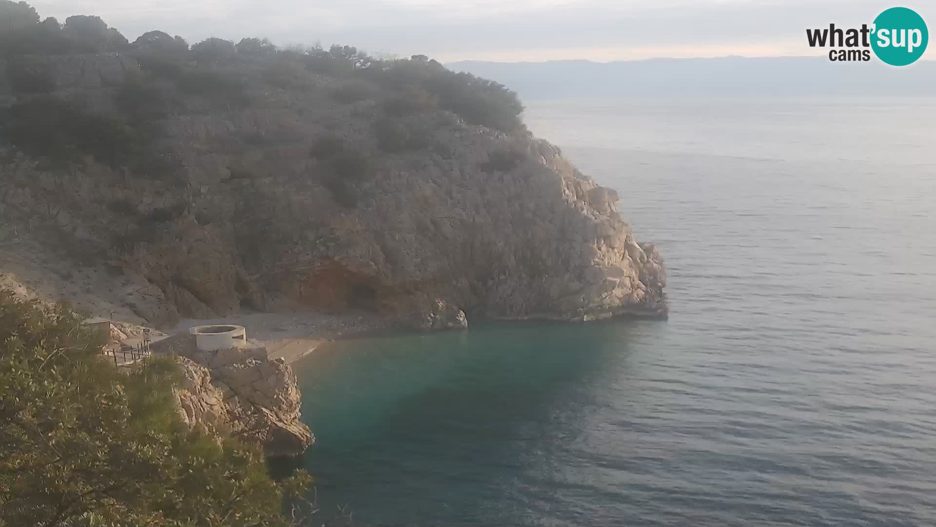 Webcam Brseč Strand – Mošćenička Draga – Kroatien