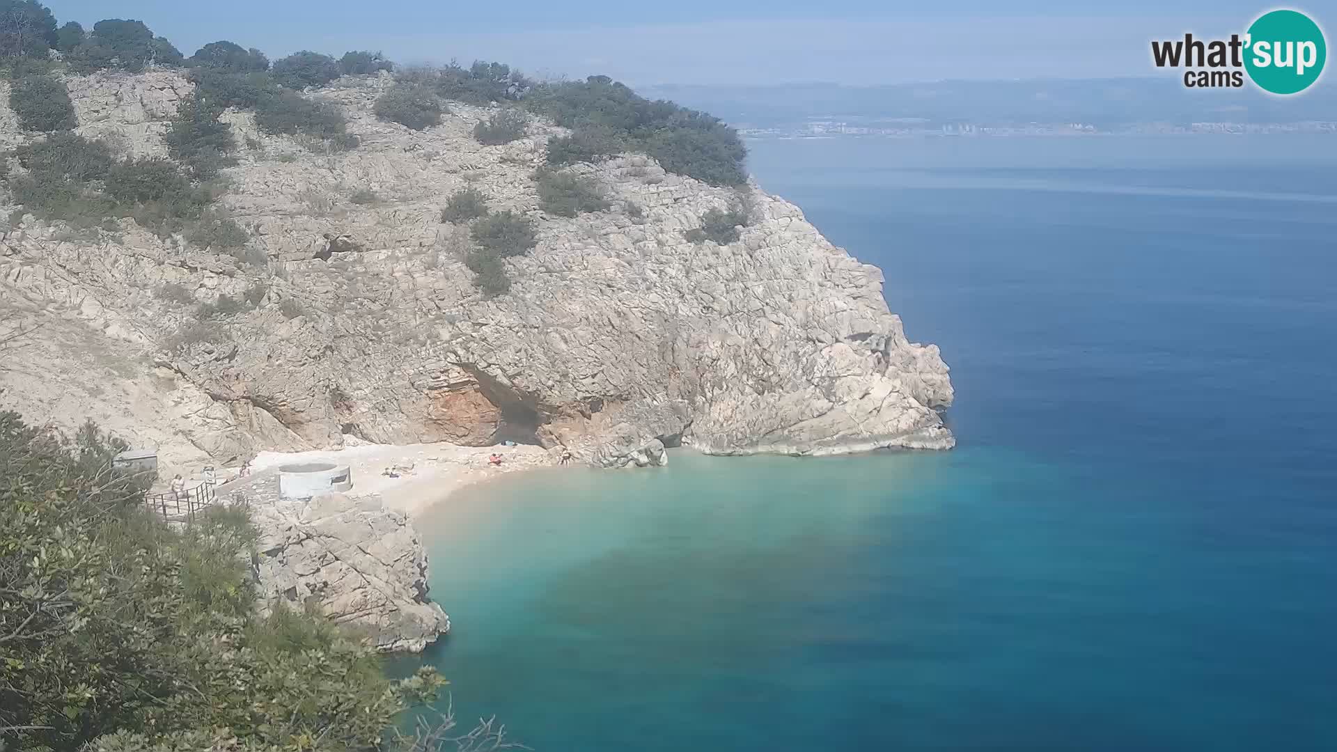 Webcam Brseč Strand – Mošćenička Draga – Kroatien